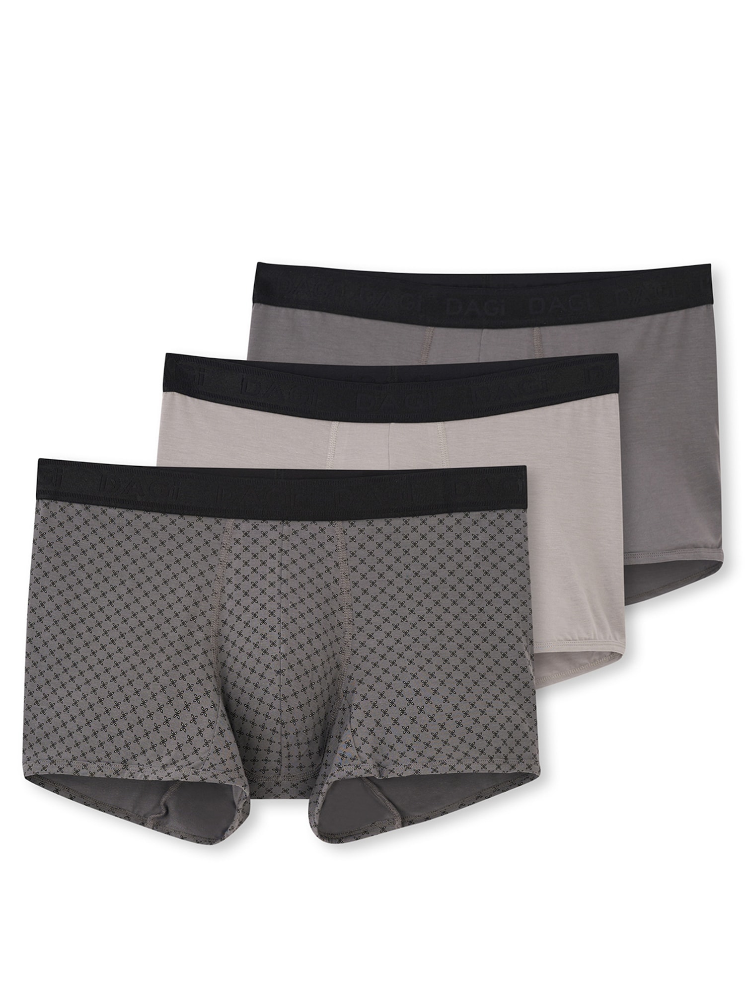 Dagi Boxeri  gri / gri taupe / gri închis / negru
