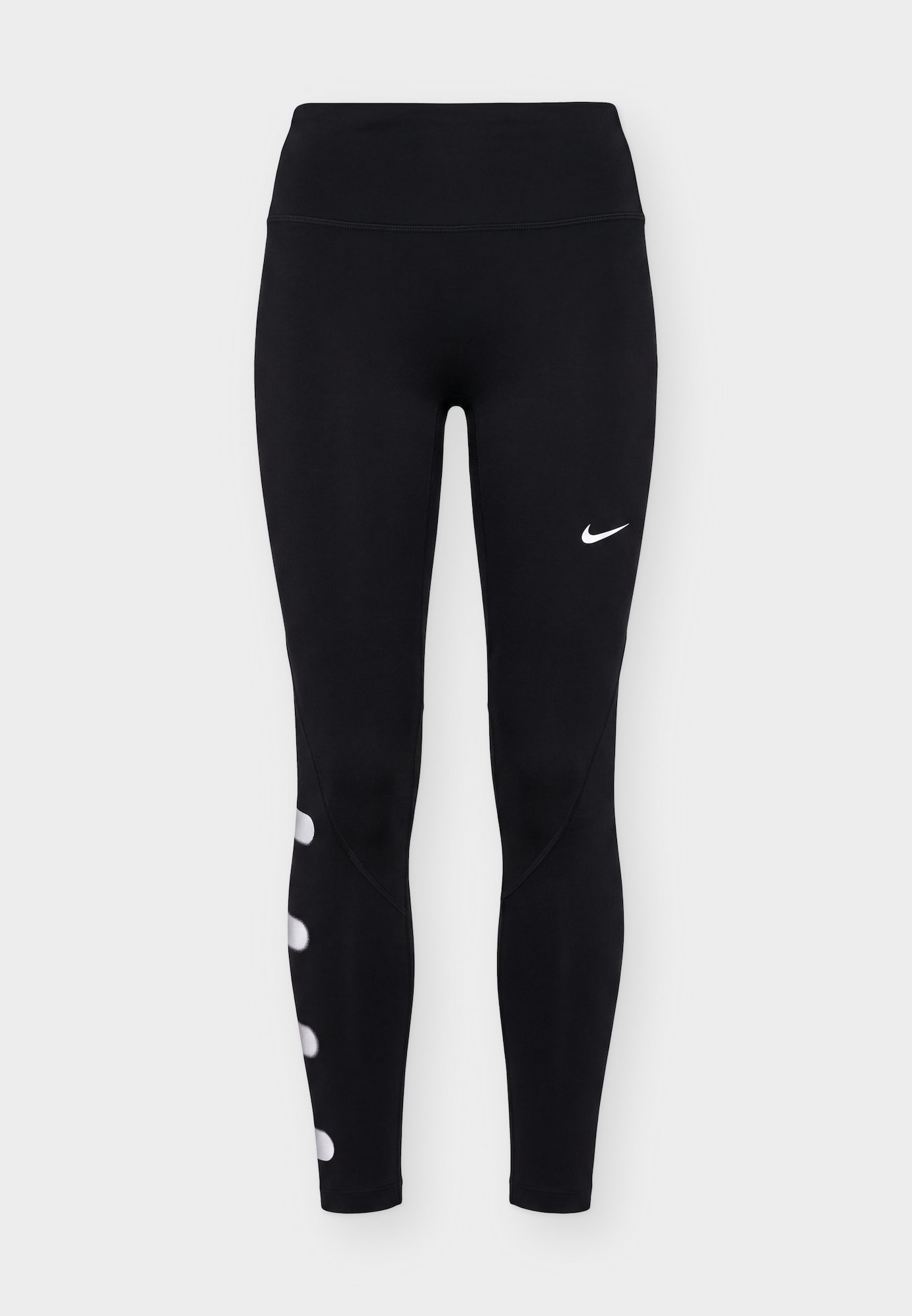 NIKE Pantaloni sport Tempo Flash gri argintiu / negru