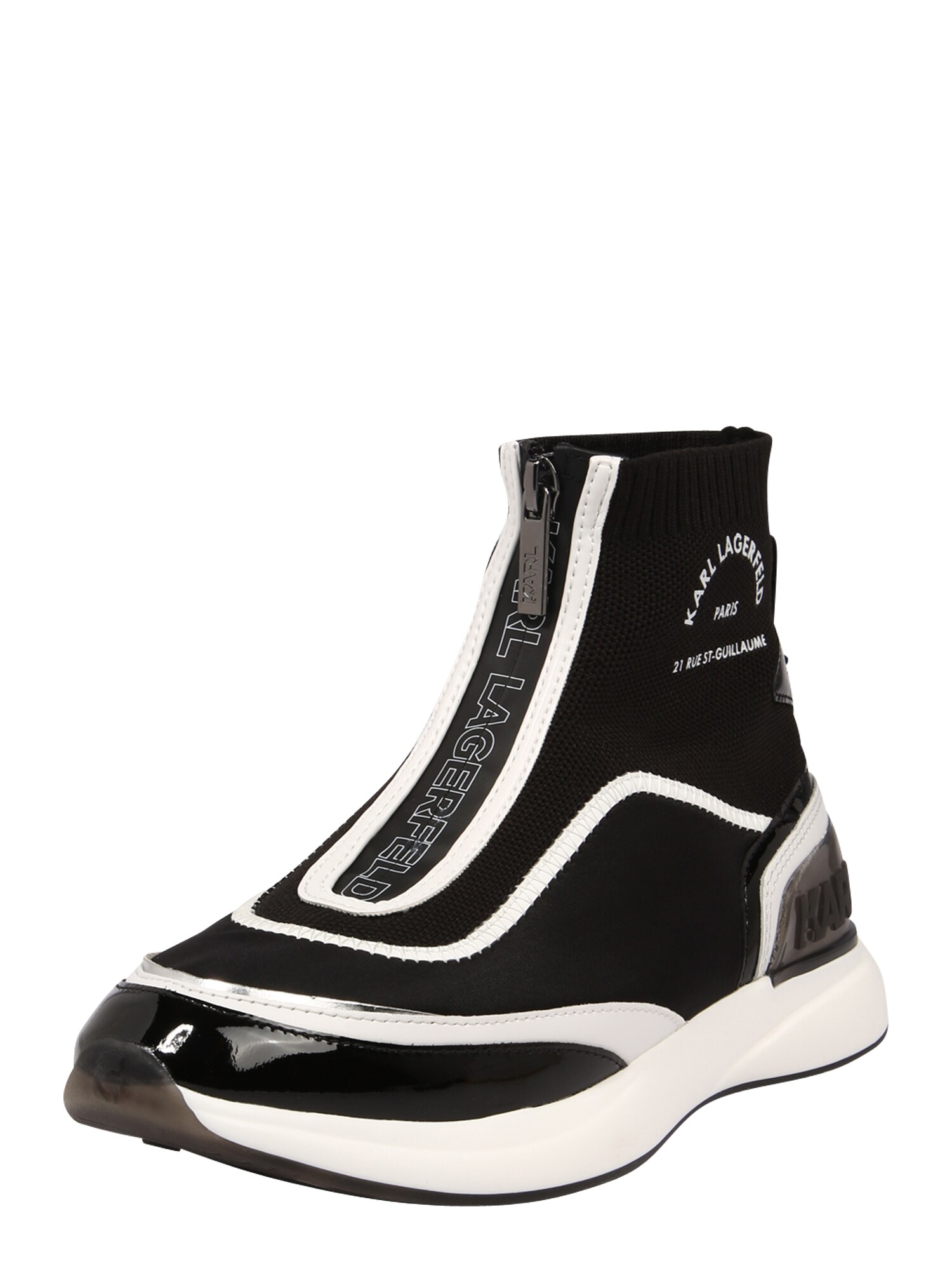 Karl Lagerfeld Aulinukai 'FINESSE'  juoda / balta