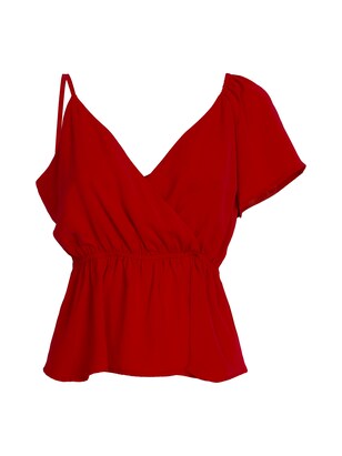 Influencer Top Rood