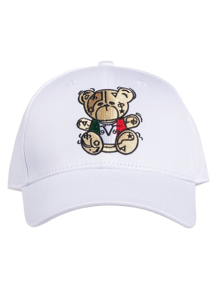 19V69 ITALIA Cap 'Ulli' Herren Größe 55/60 navy / karamell / rot / weiß