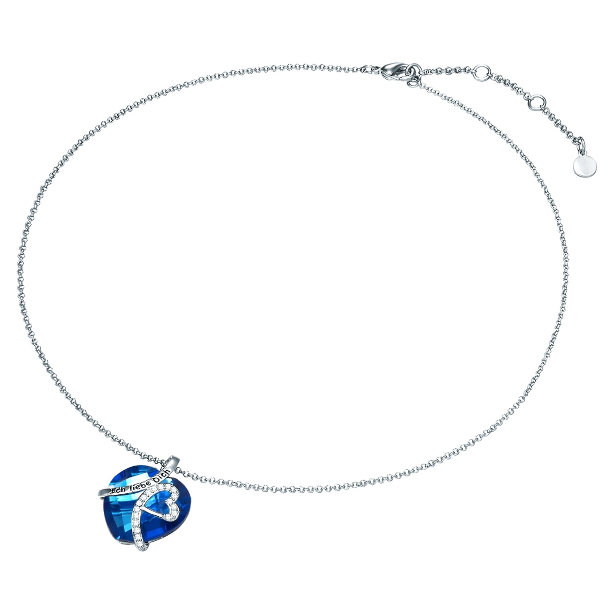 Rafaela Donata Cadena azul / plata