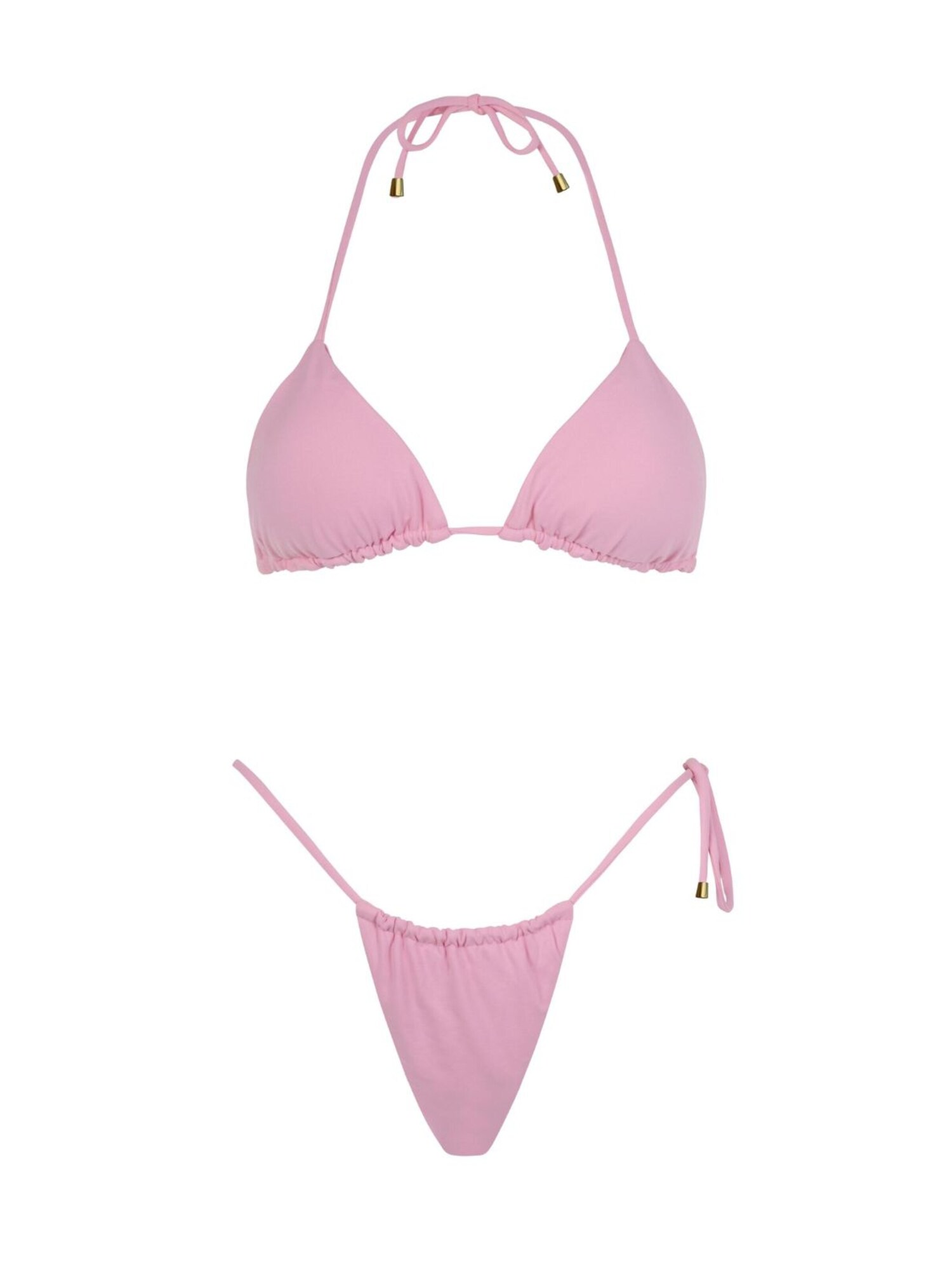 Acuarela Brand Bikini 'Rio Triangle Bikini Set'  rosa pastel
