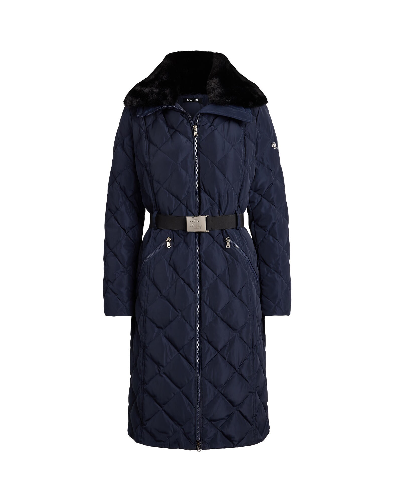 Lauren Ralph Lauren Palton de primăvară-toamnă bleumarin