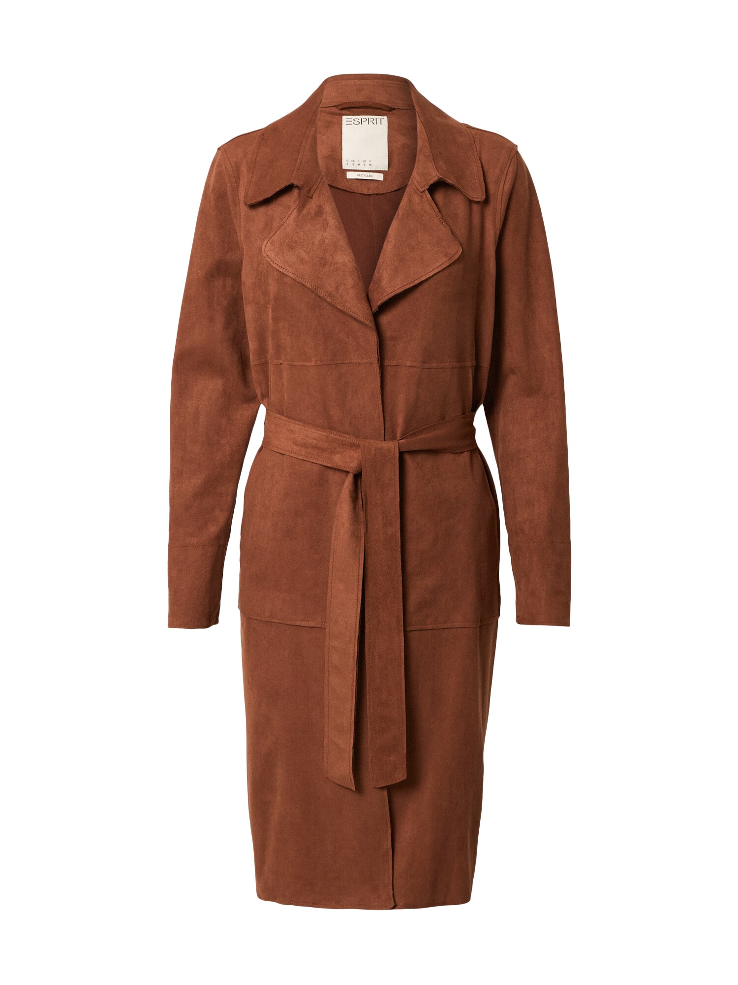 ESPRIT Rudeninis-žieminis paltas  ruda