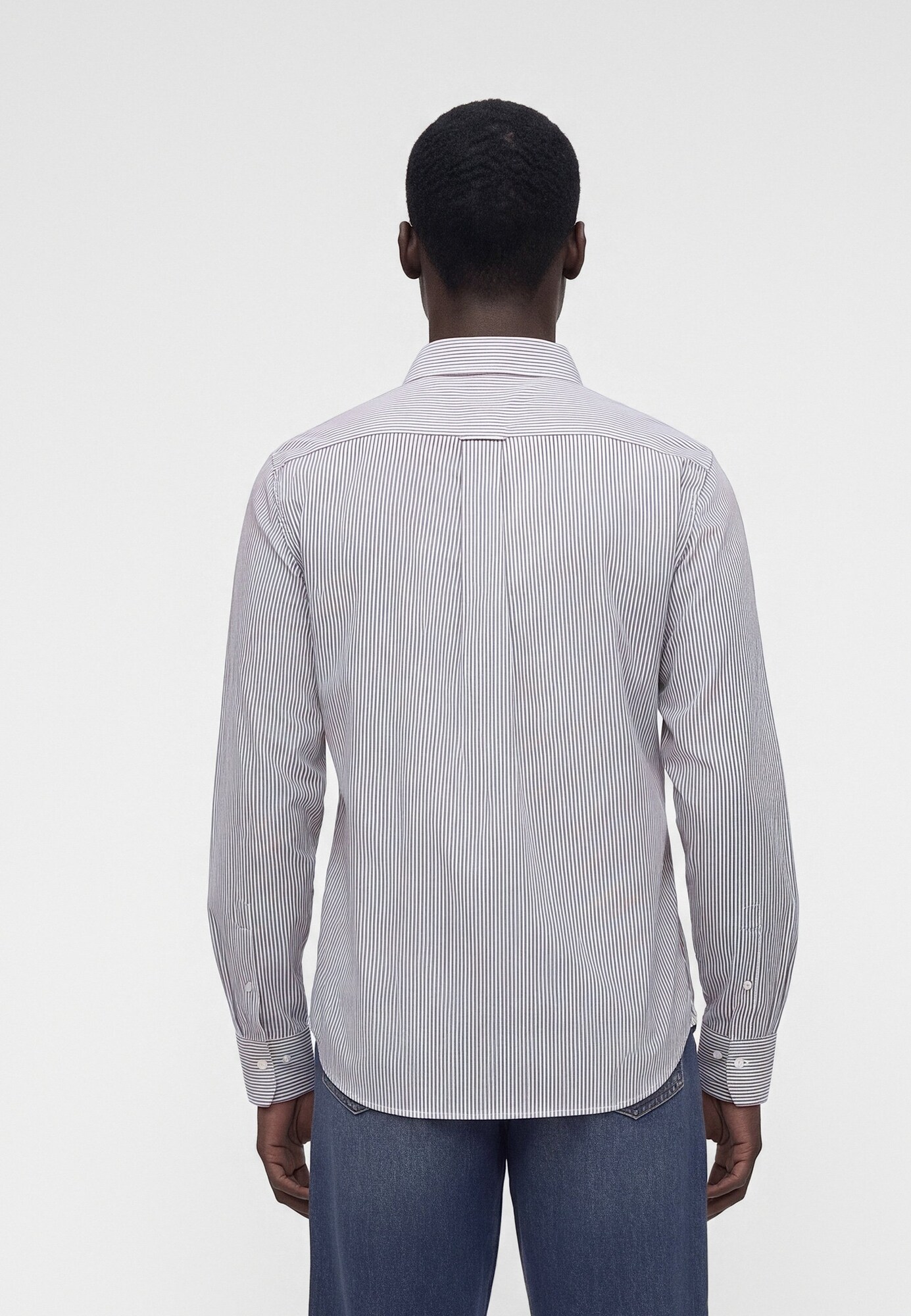 GANT Camisa antracita / blanco – imagen 3
