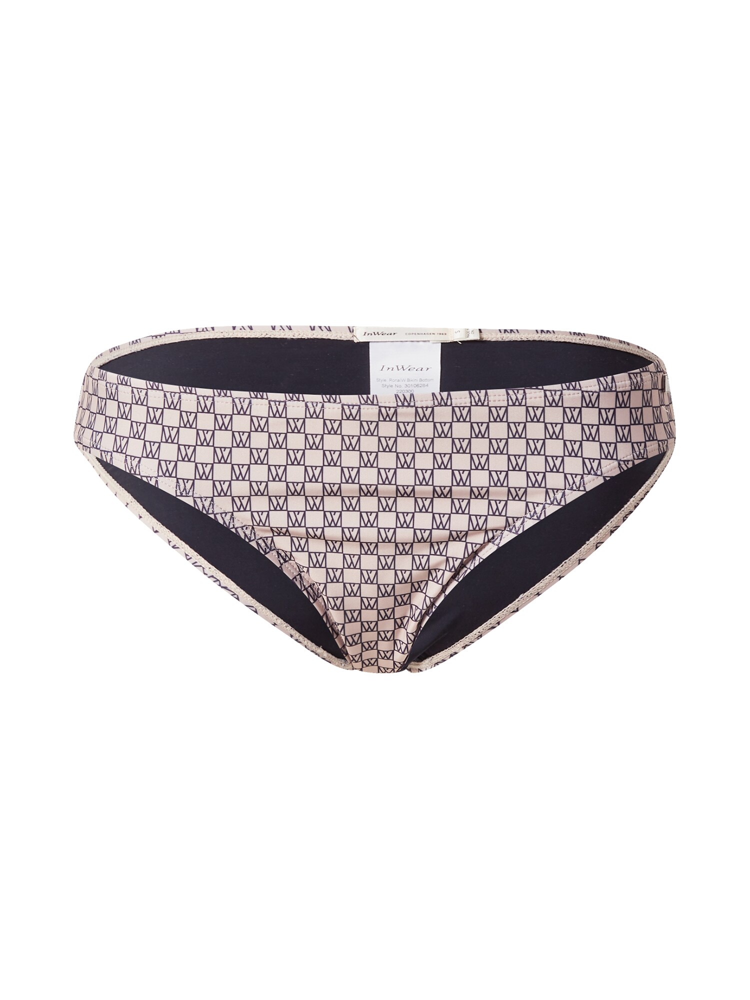 InWear Bikinové nohavičky 'RonaI'  piesková / tmavomodrá