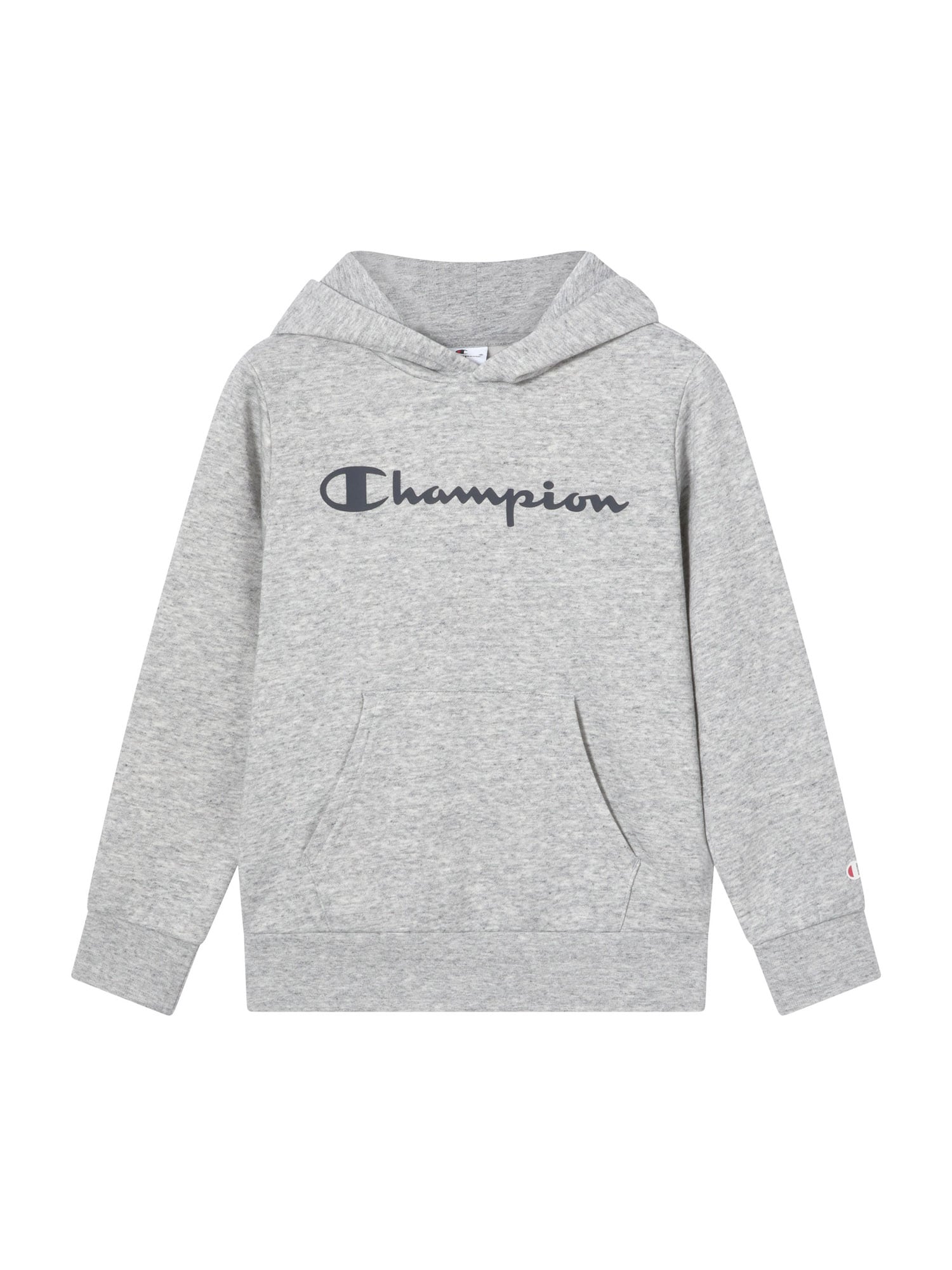 Champion Authentic Athletic Apparel Bluză de molton  gri amestecat / negru