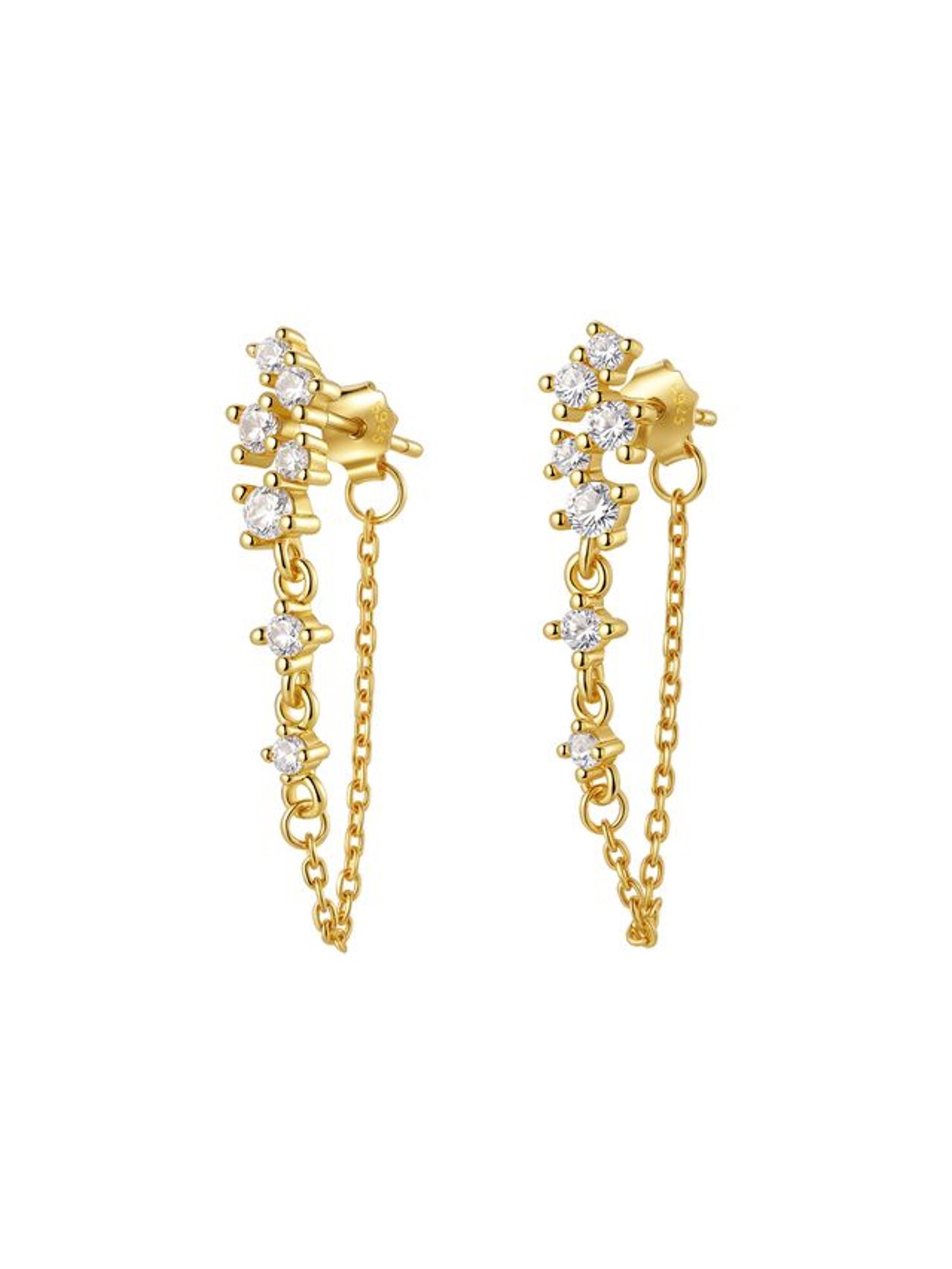 Hey Happiness Oorbellen 'Radiant Blossom' Goud
