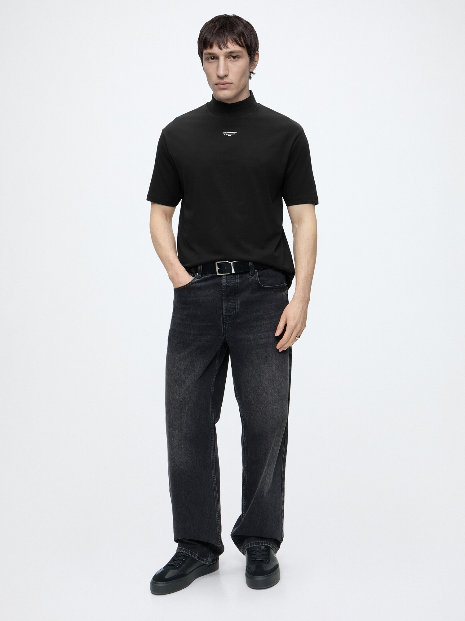 Karl Lagerfeld Camiseta negro – imagen 105