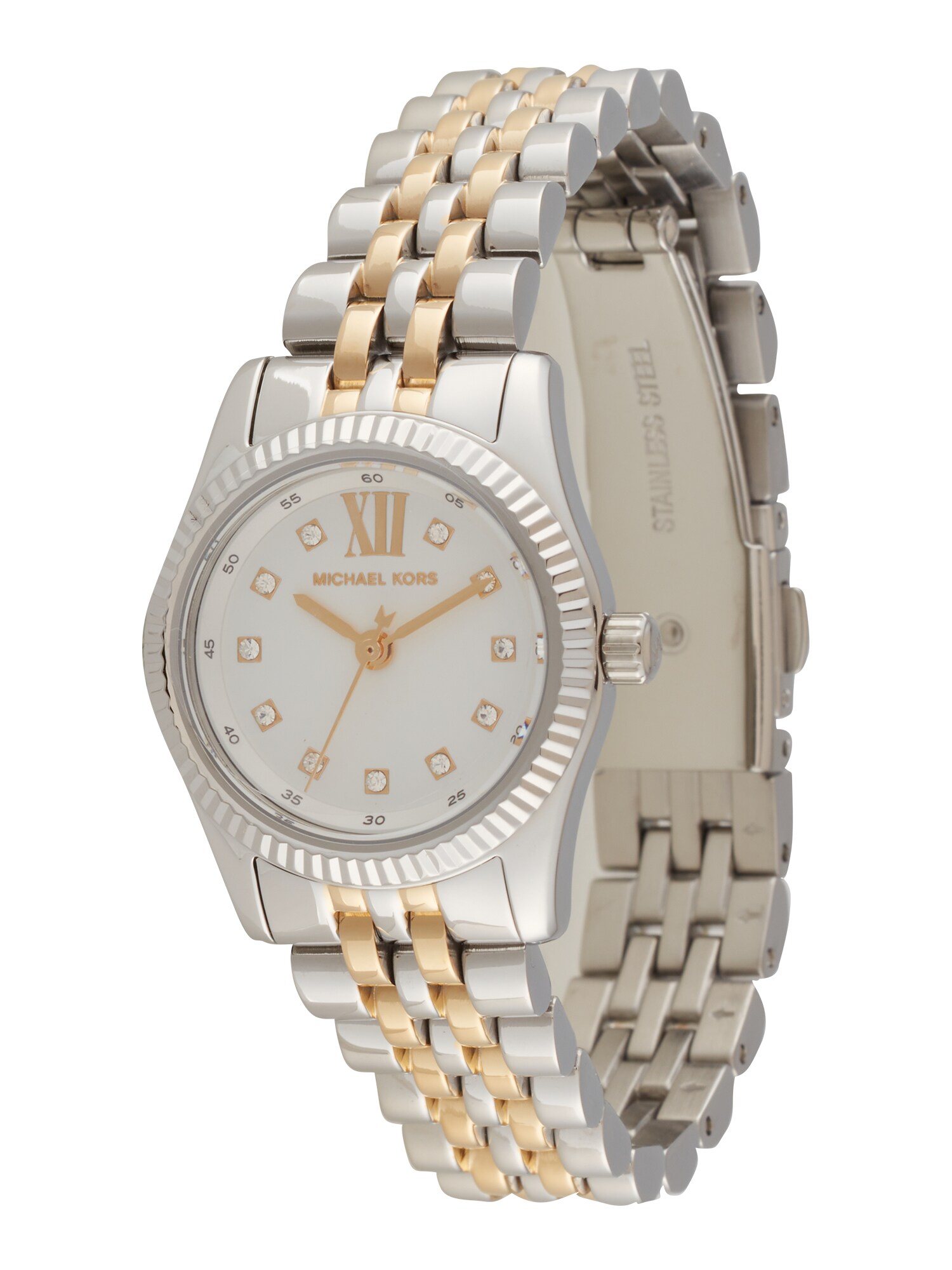 MICHAEL Michael Kors Analóg órák 'LEXINGTON'  arany / ezüst akciós termékkép 1