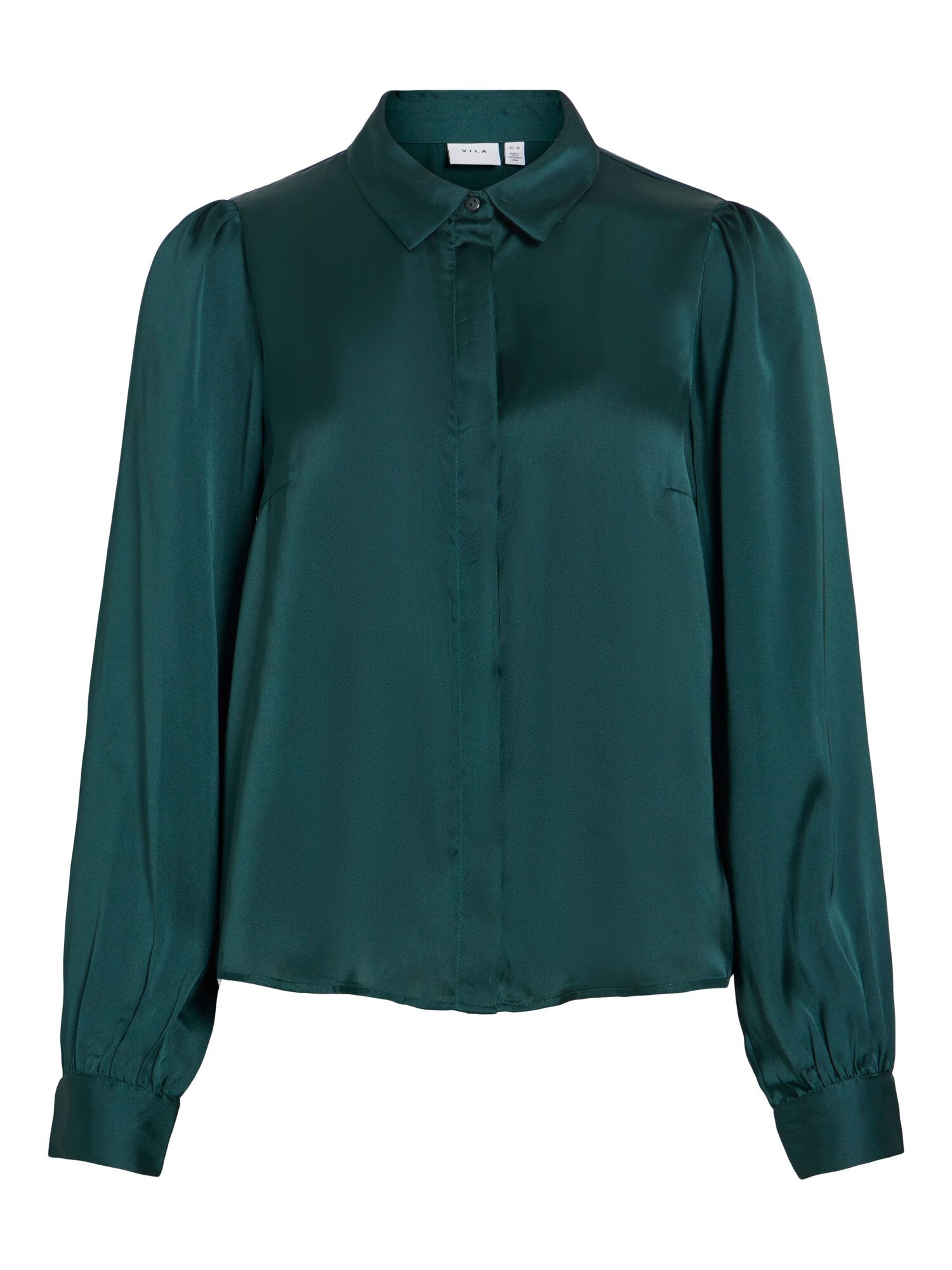 VILA Blusa 'VISofie'  verde oscuro