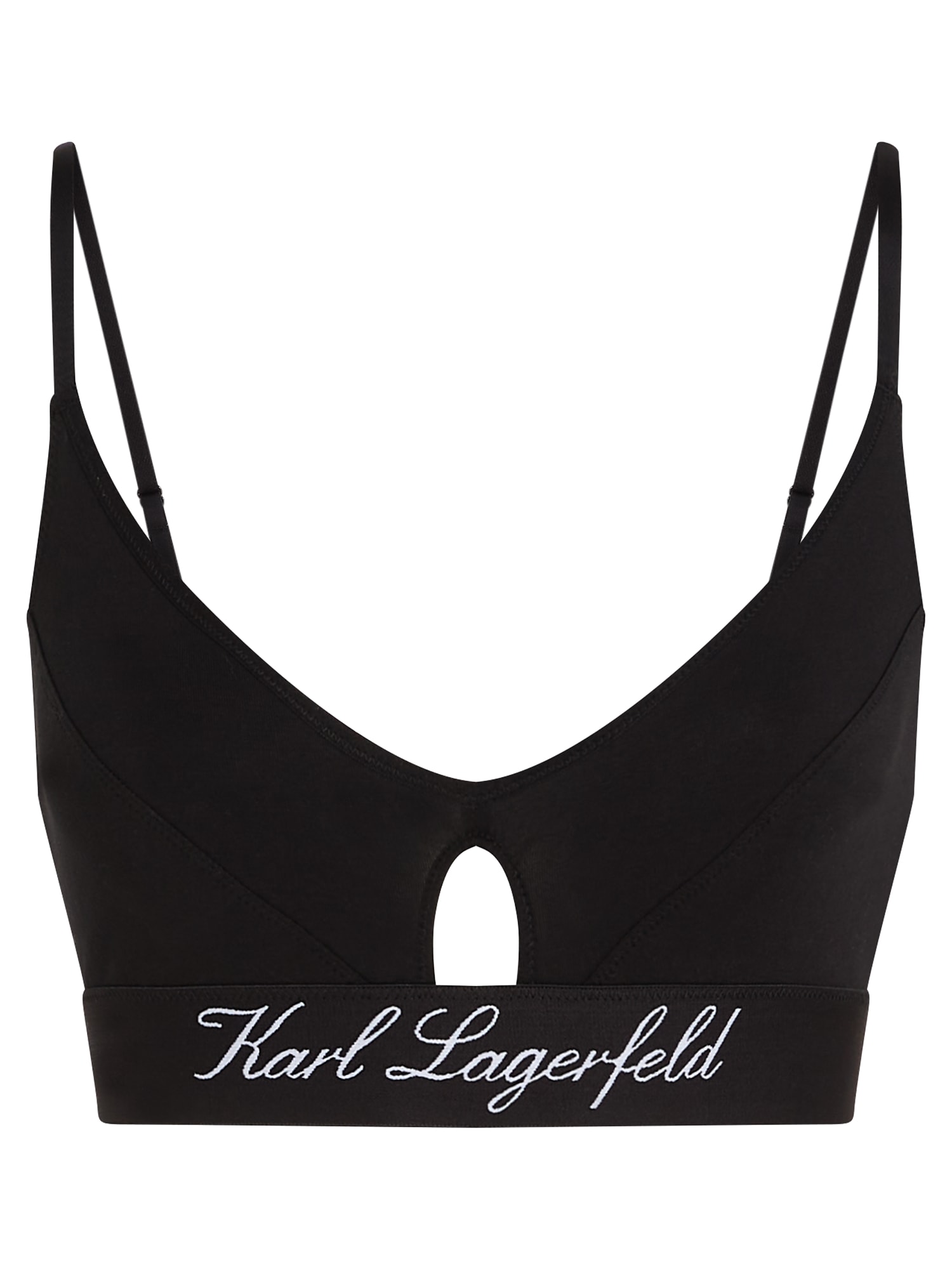 Karl Lagerfeld Nedrček 'Hotel'  črna / bela