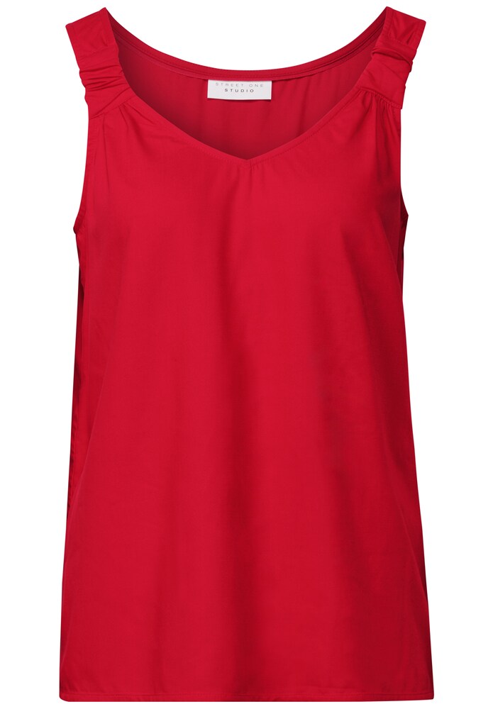 Street One Studio Top Damen Größe XS rot