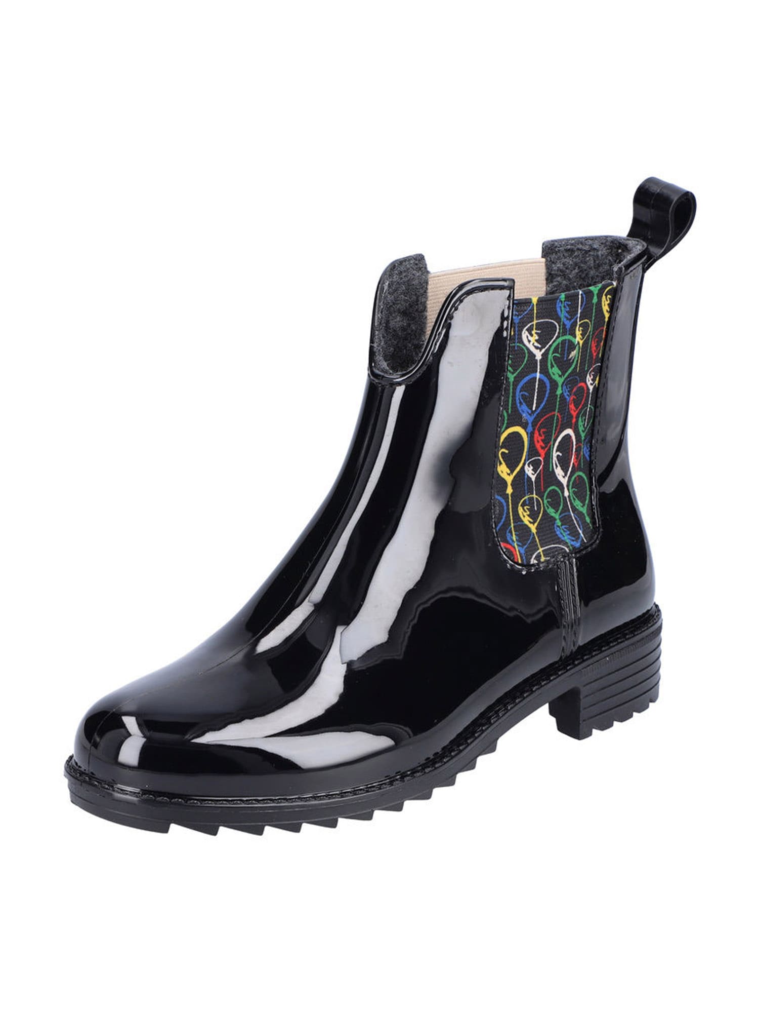 Rieker Rieker Chelsea Boots blau / gelb / rot / schwarz