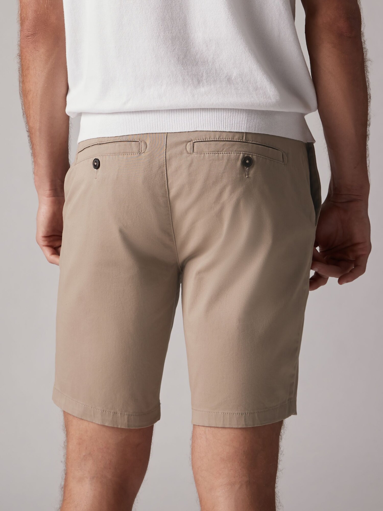 Next Chino nadrág  tengerészkék / taupe / fáradt rózsaszín termék 2. képe