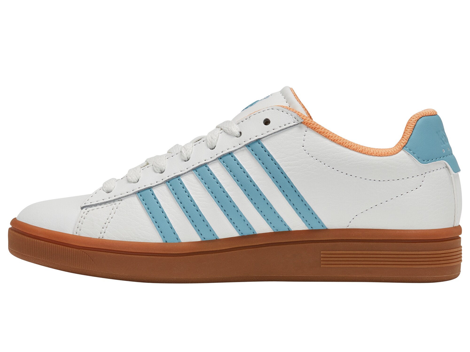 K-SWISS Sneaker low 'Court Tiebreak II'  azuriu / alb