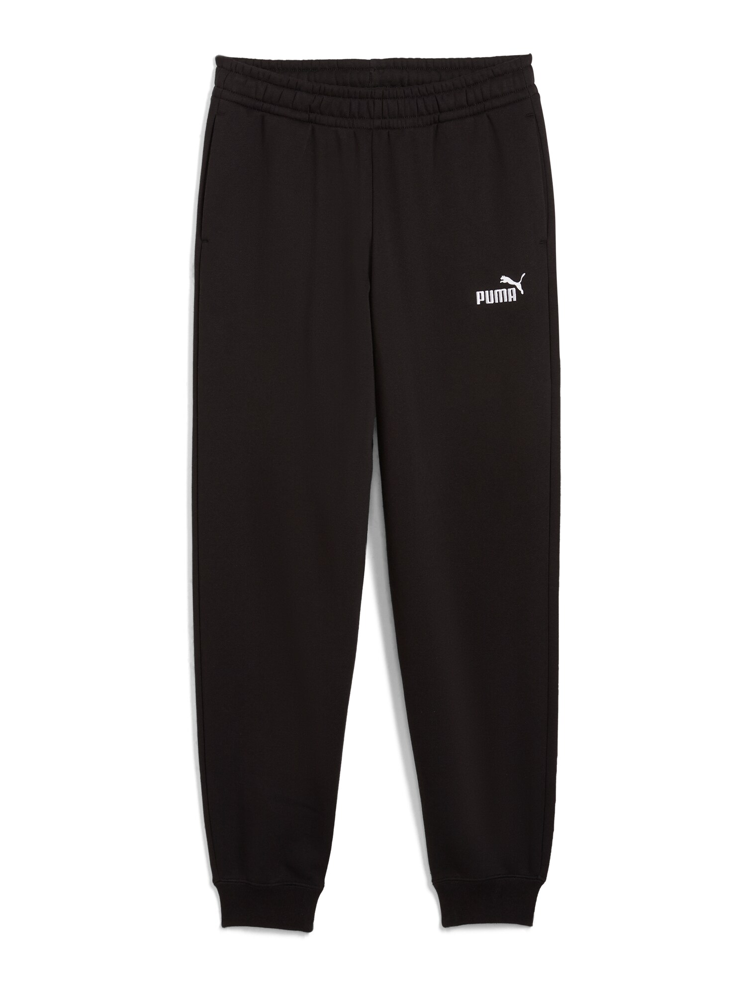 PUMA Pantaloni sport ESS No. 1  negru / alb