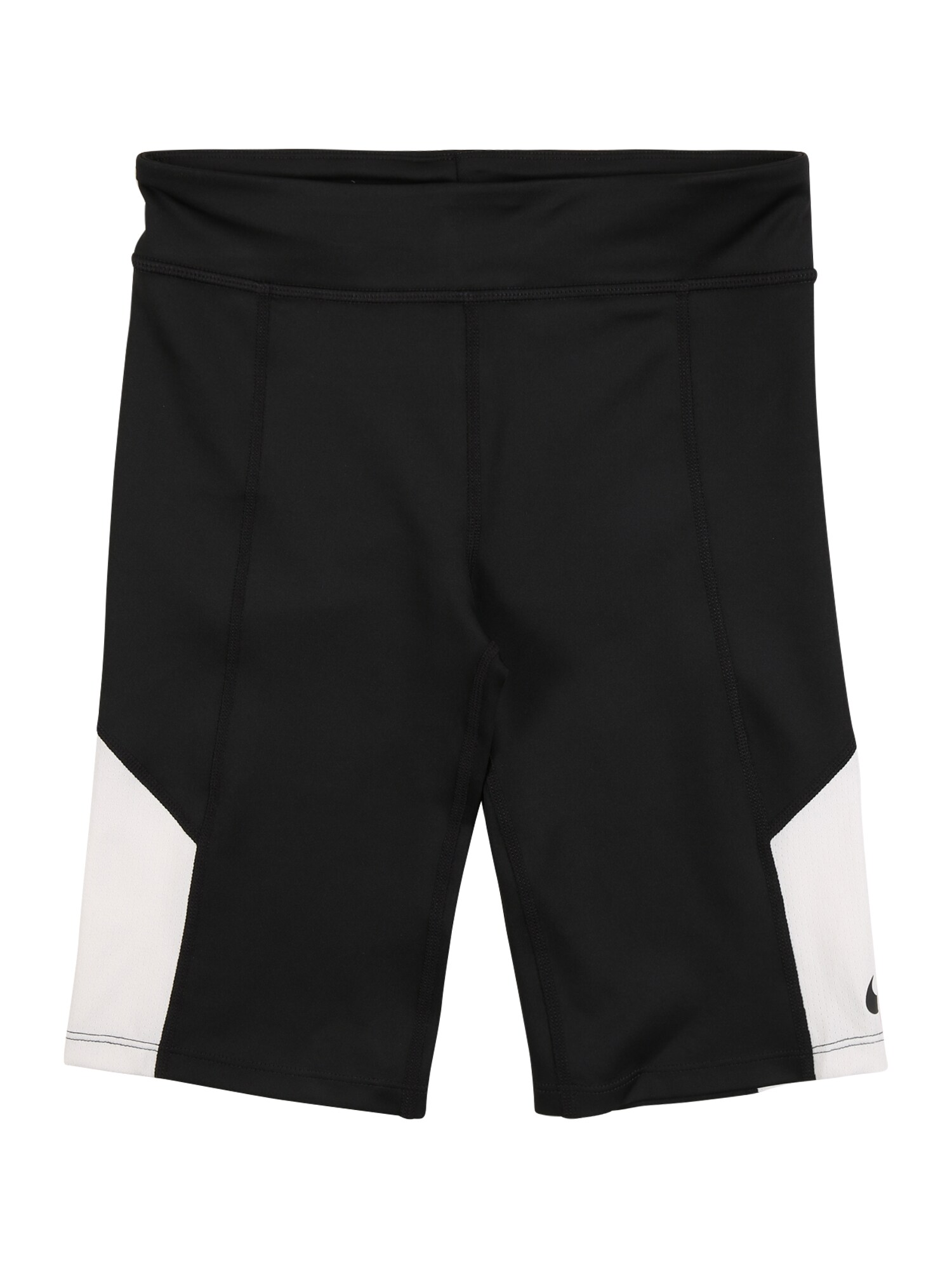 NIKE Sportinės kelnės 'Trophy'  balta / juoda