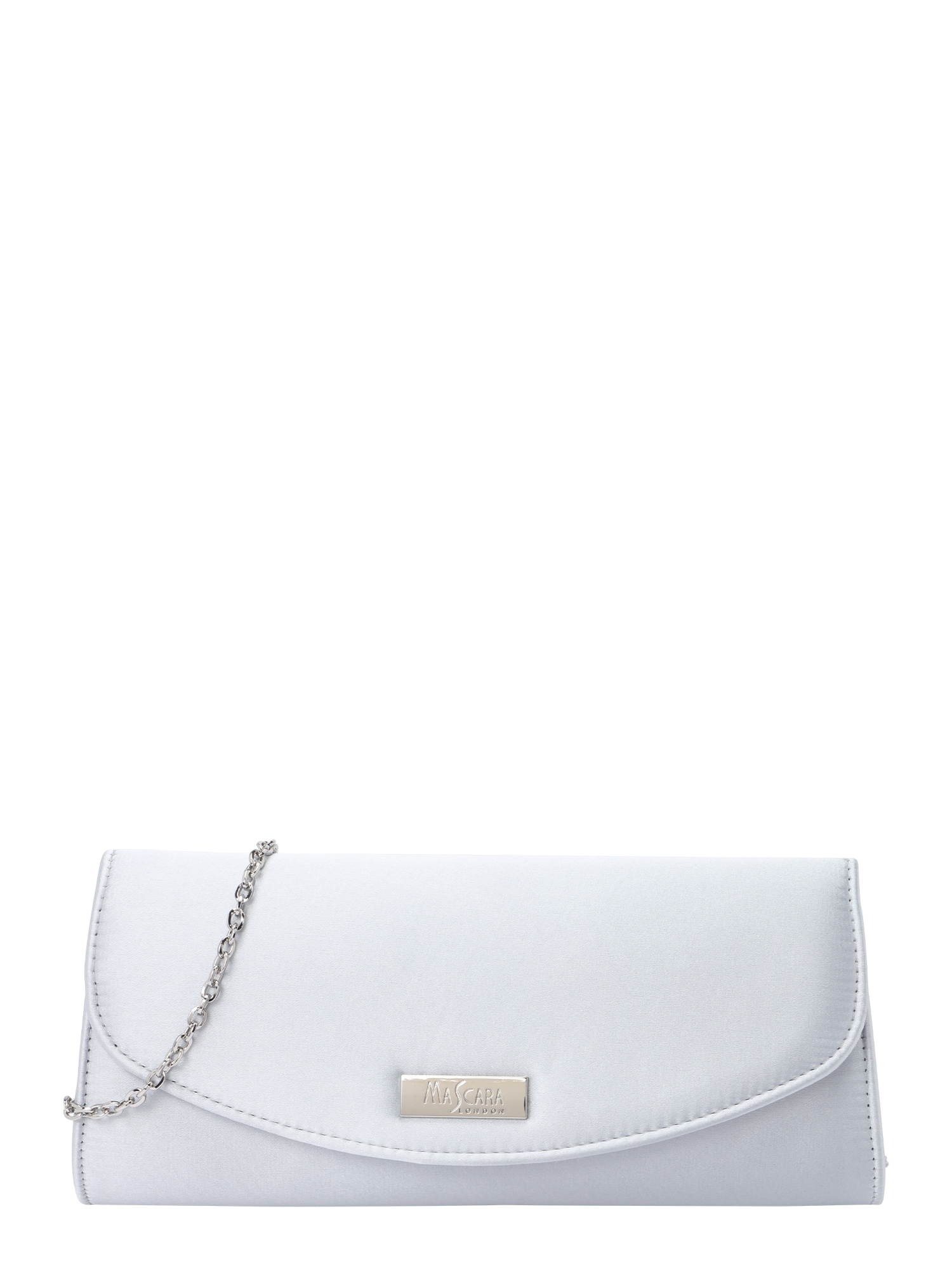 mascara Clutch  argintiu
