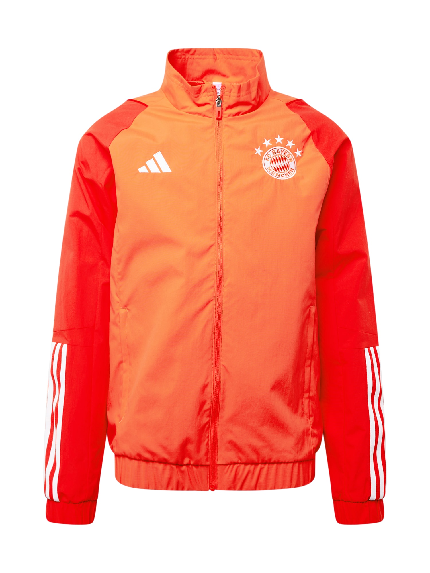 ADIDAS PERFORMANCE Sportska jakna 'FC Bayern München'  narančasta / crvena / bijela