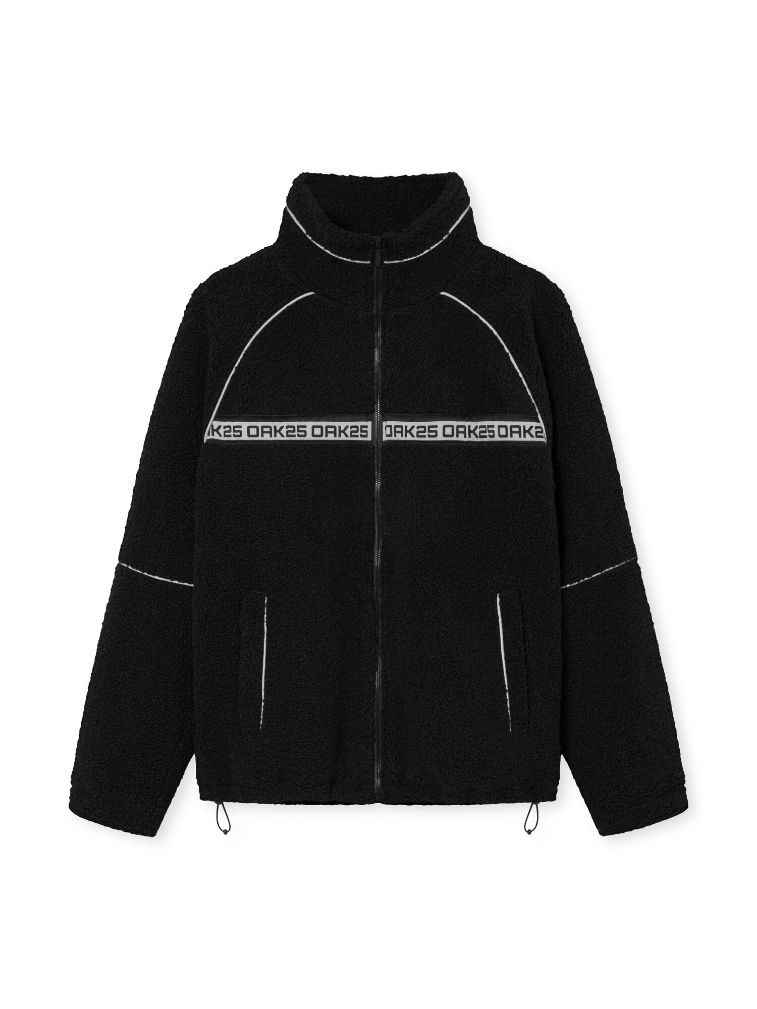 OAK25 Flisová bunda 'Everyday Fleece'  čierna