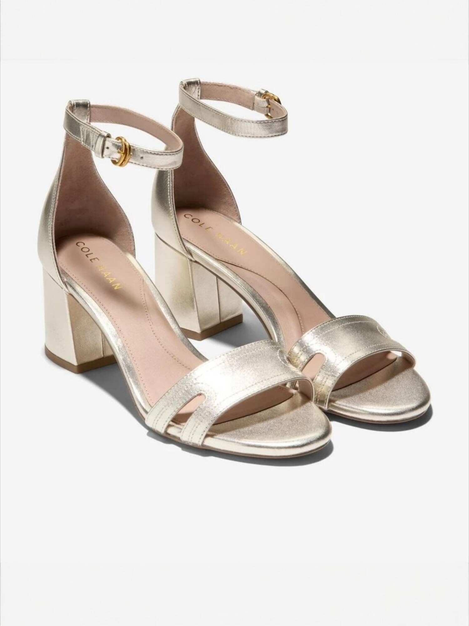Cole Haan Sandalias con hebilla 'ADELAINE' oro – imagen 2