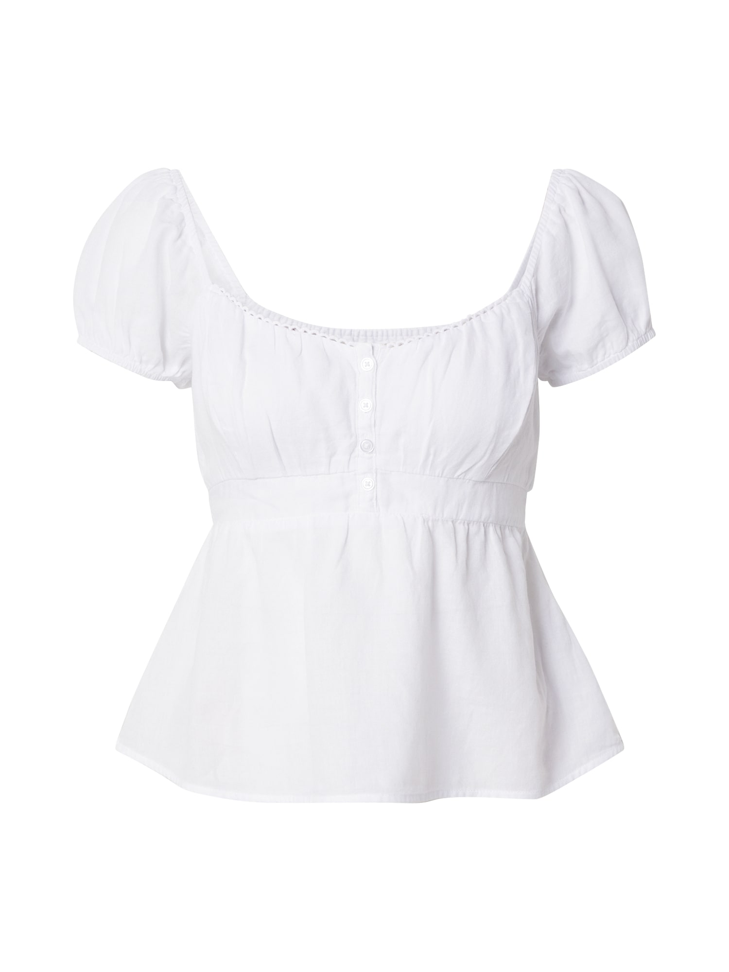 HOLLISTER Bluză HERITAGE  alb