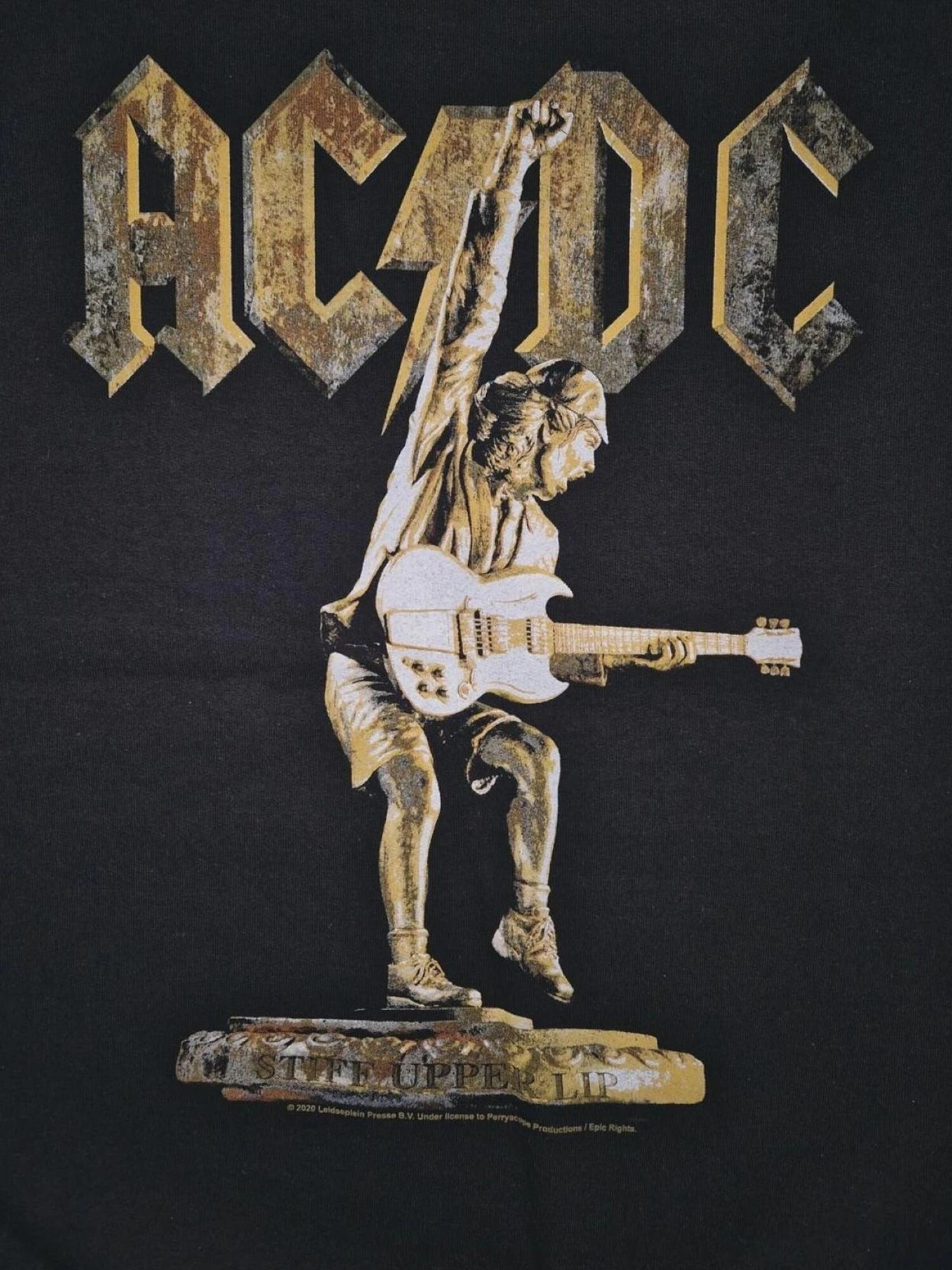 AC/DC Camiseta 'AC/DC Stiff upper lip TankTop' negro – imagen 2