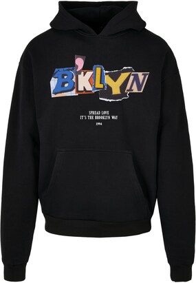 MT Upscale Sweatshirt ‘Brklyn’ Nude / Blauw / Geel / Zwart