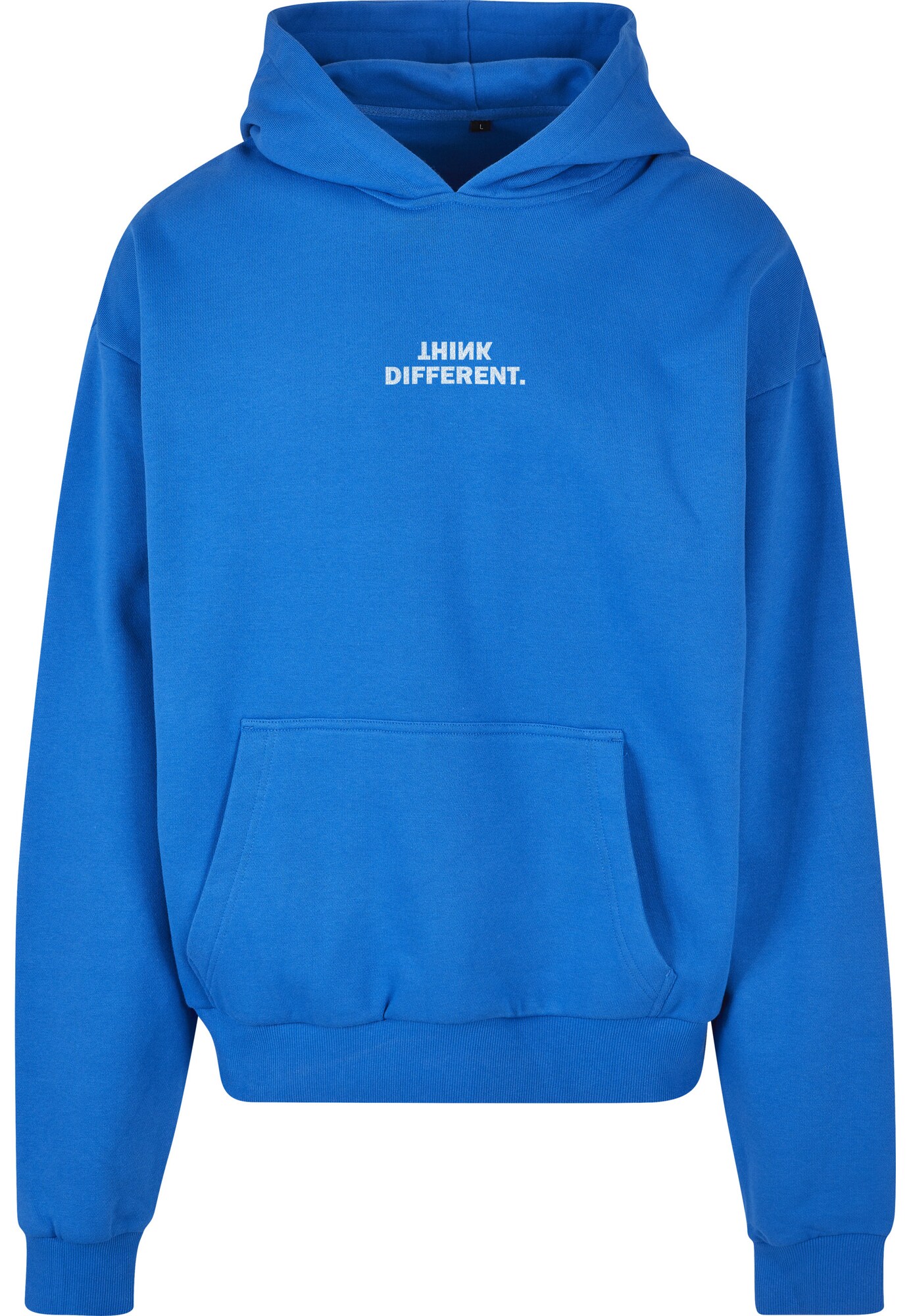 Mister Tee Pulover Think Different  albastru cobalt / alb