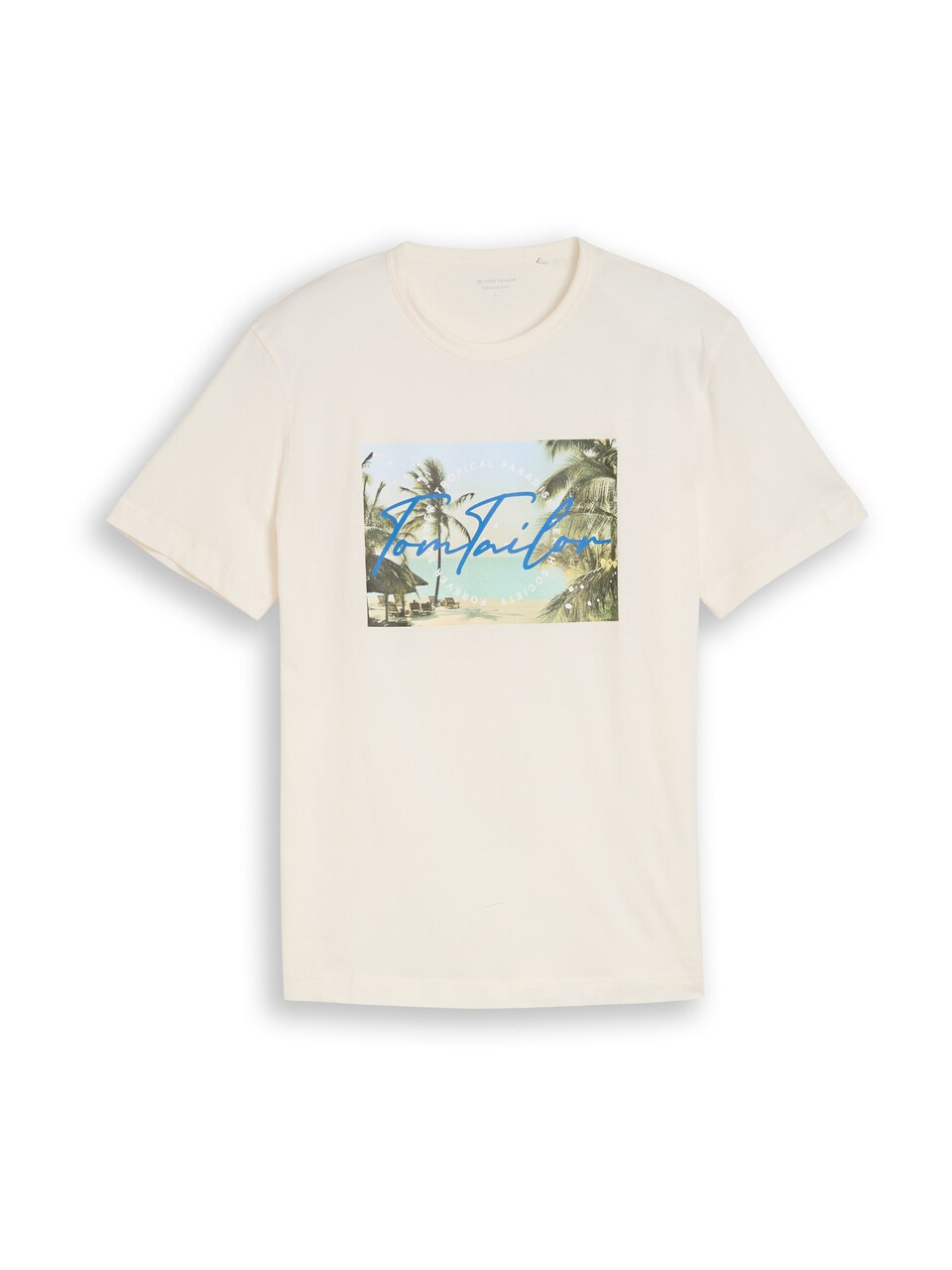 T-shirt royalblå / ljusblå / grön