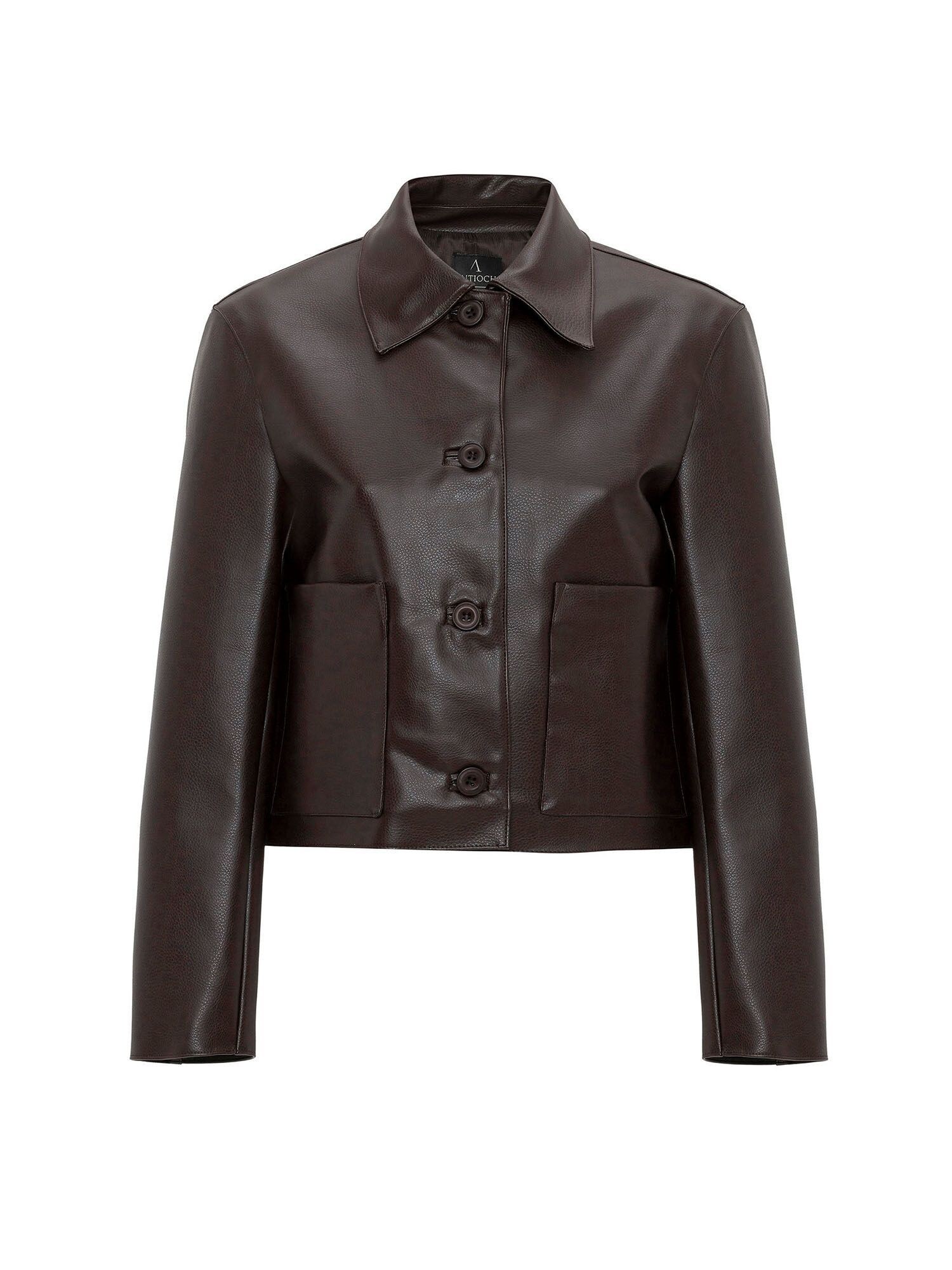 Antioch Geacă de primăvară-toamnă  maro închis