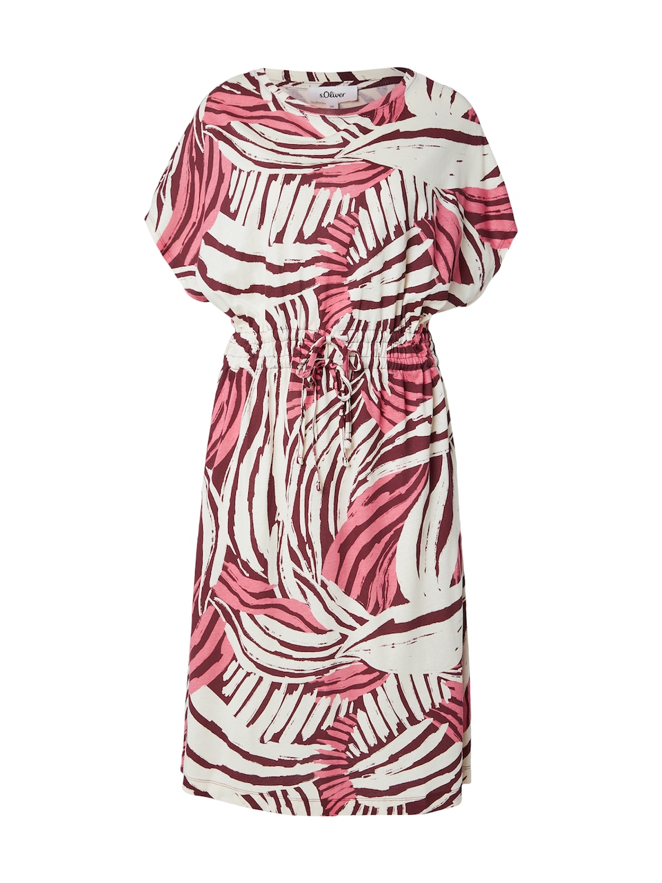 Klänning ljusbeige / rosa
