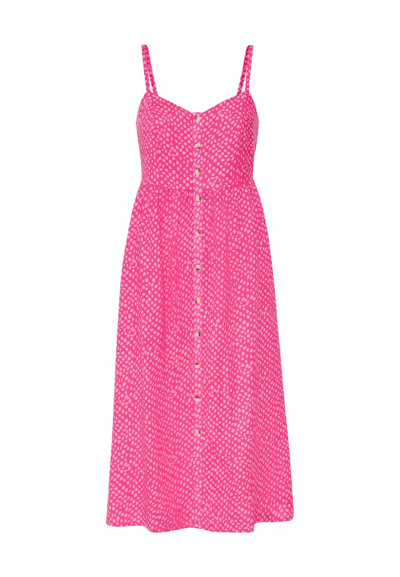 LASCANA Letné šaty  ružová / pastelovo ružová