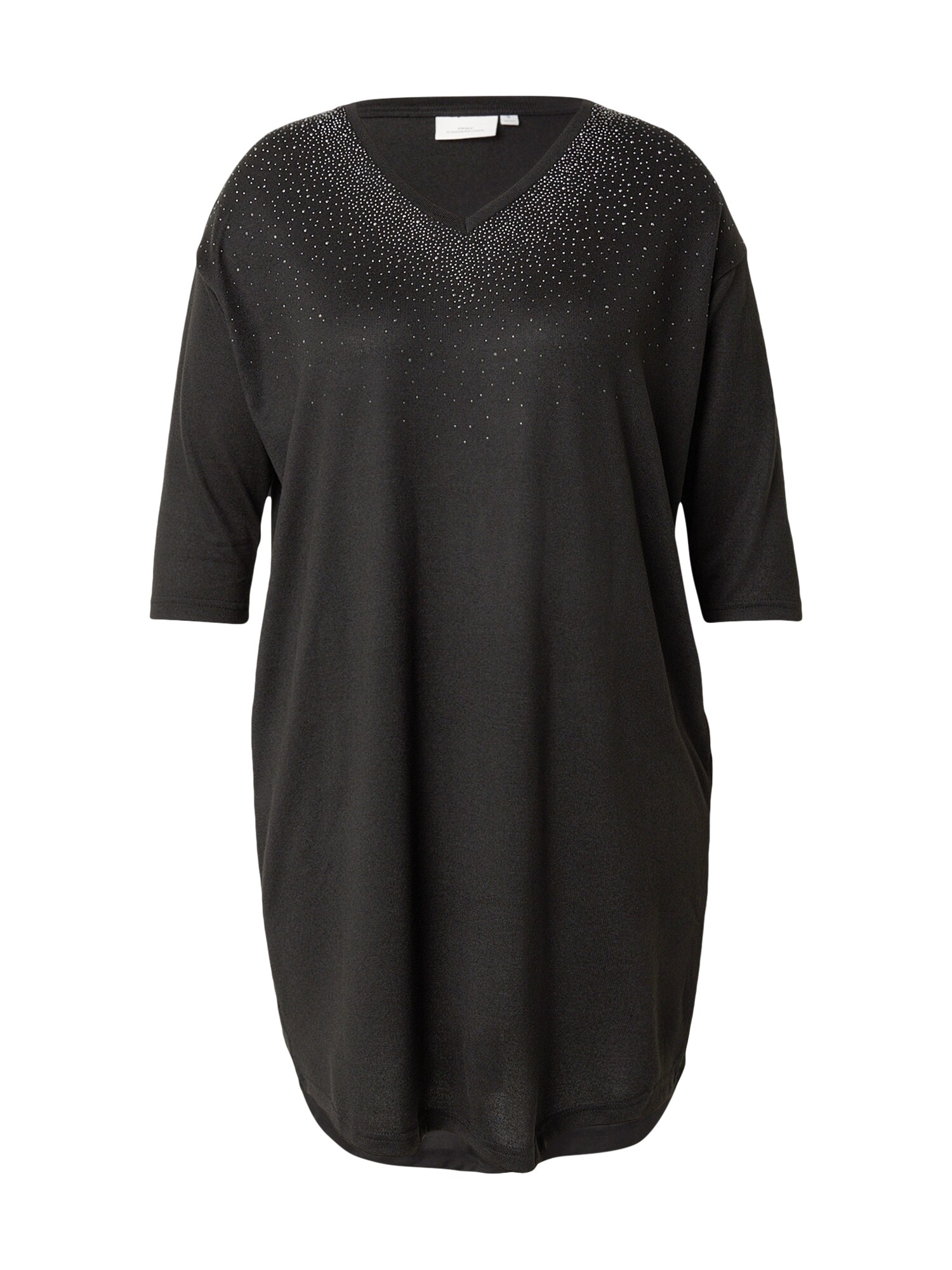 ONLY Carmakoma Rochie CARALBA  negru / argintiu