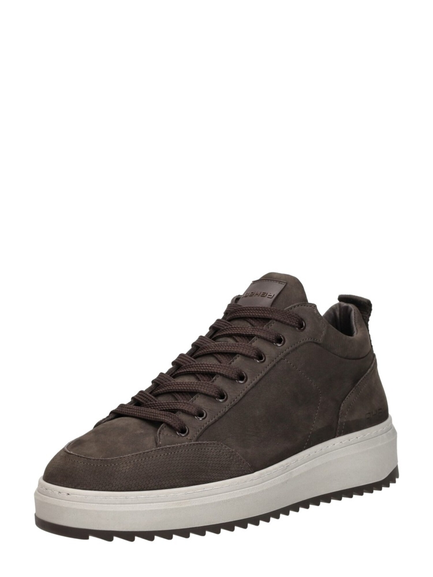 Rehab Sneakers Laag 'Russel Nub' Donkerbruin