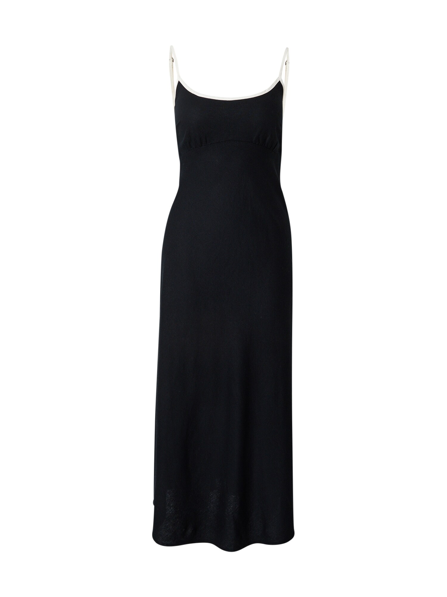 HOLLISTER Rochie de vară  negru / alb
