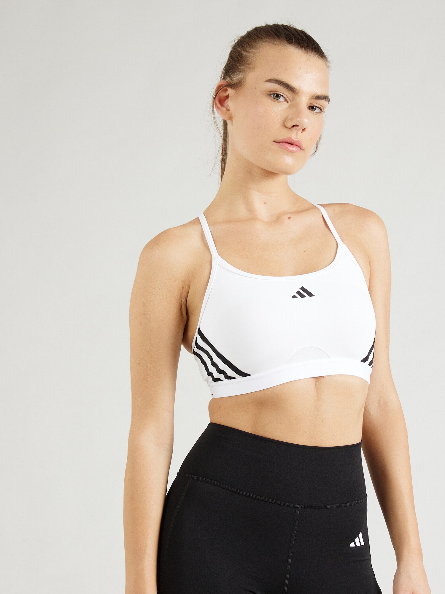 ADIDAS PERFORMANCE Sportmelltartók 'Aeroreact'  fekete / fehér termék 2. képe