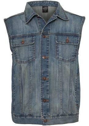 Urban Classics Bodywarmer Blauw denim