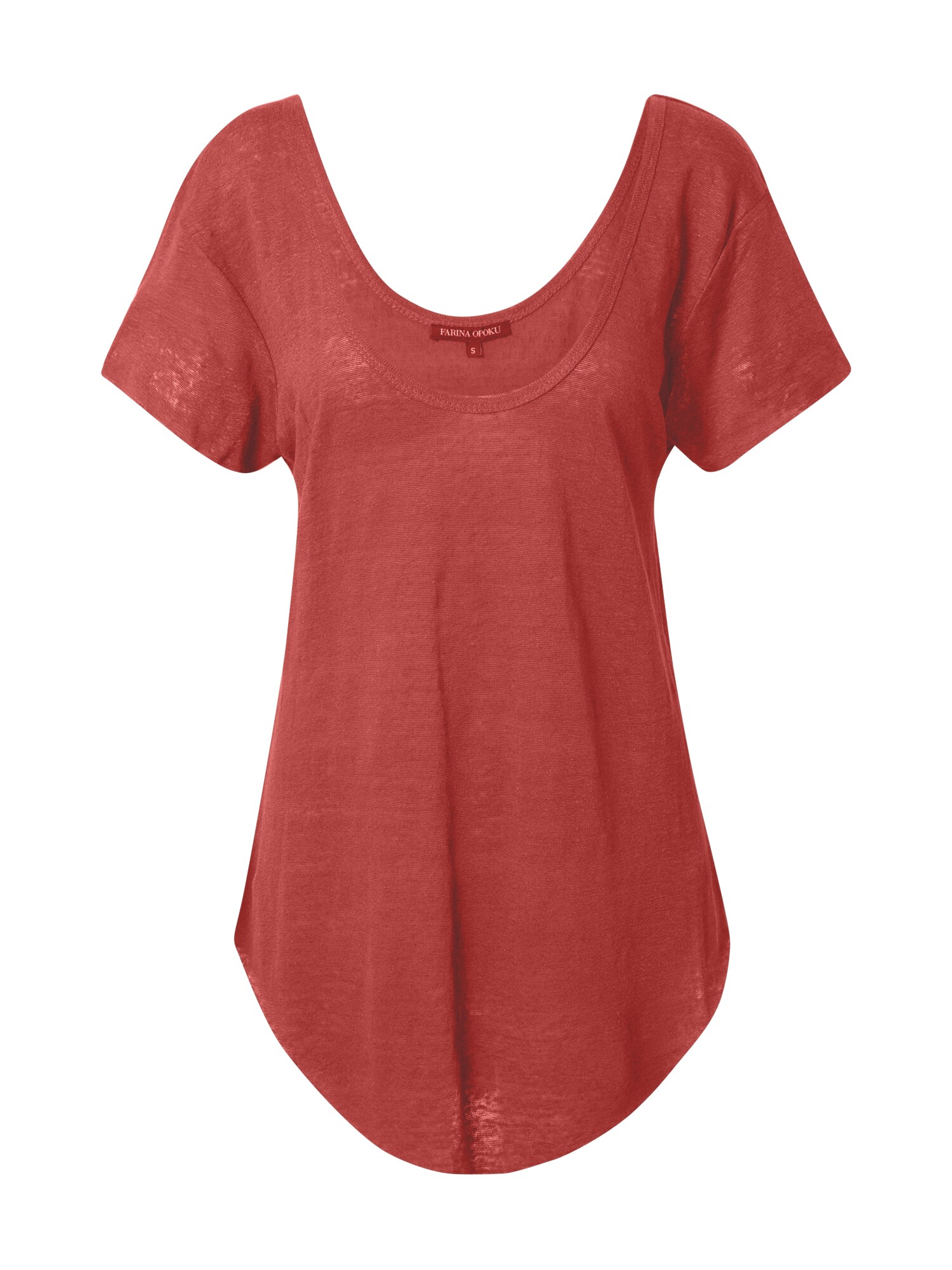 Farina Opoku Marškinėliai 'Amber'  raudona