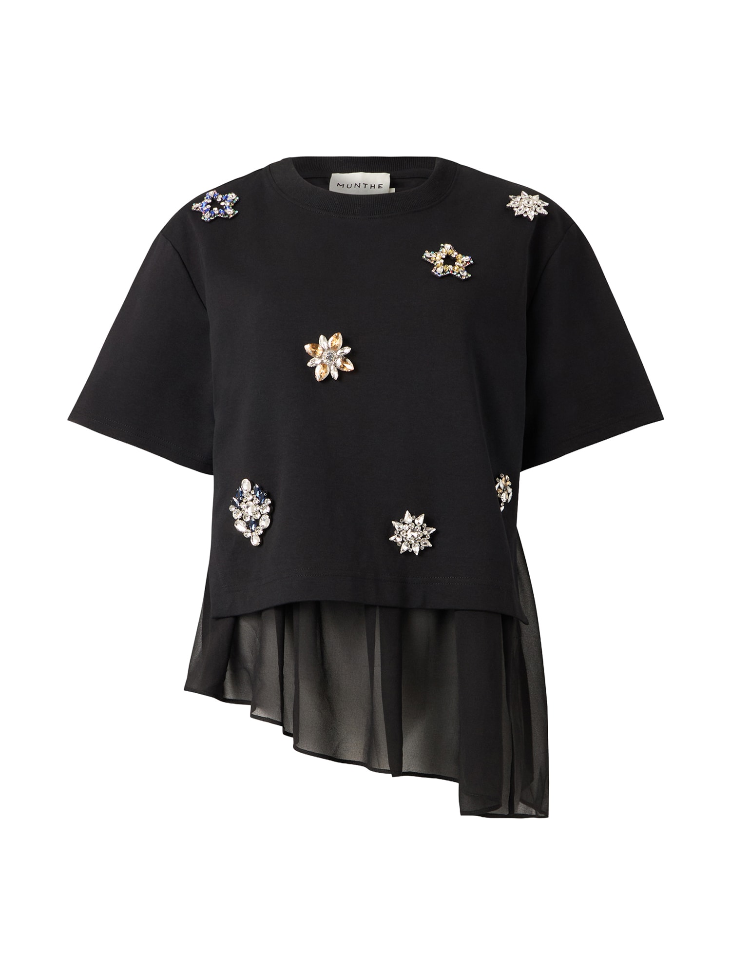 Munthe Tricou VACH albastru ultramarin / auriu / negru / transparent