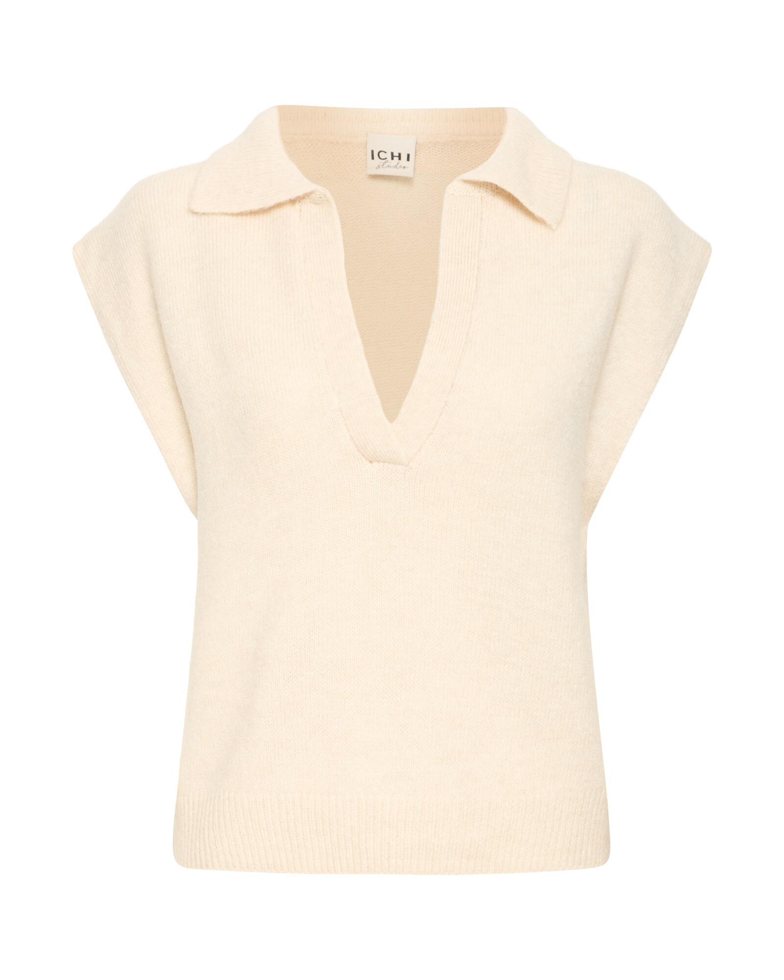 ICHI Jersey 'POVOKE'  beige claro