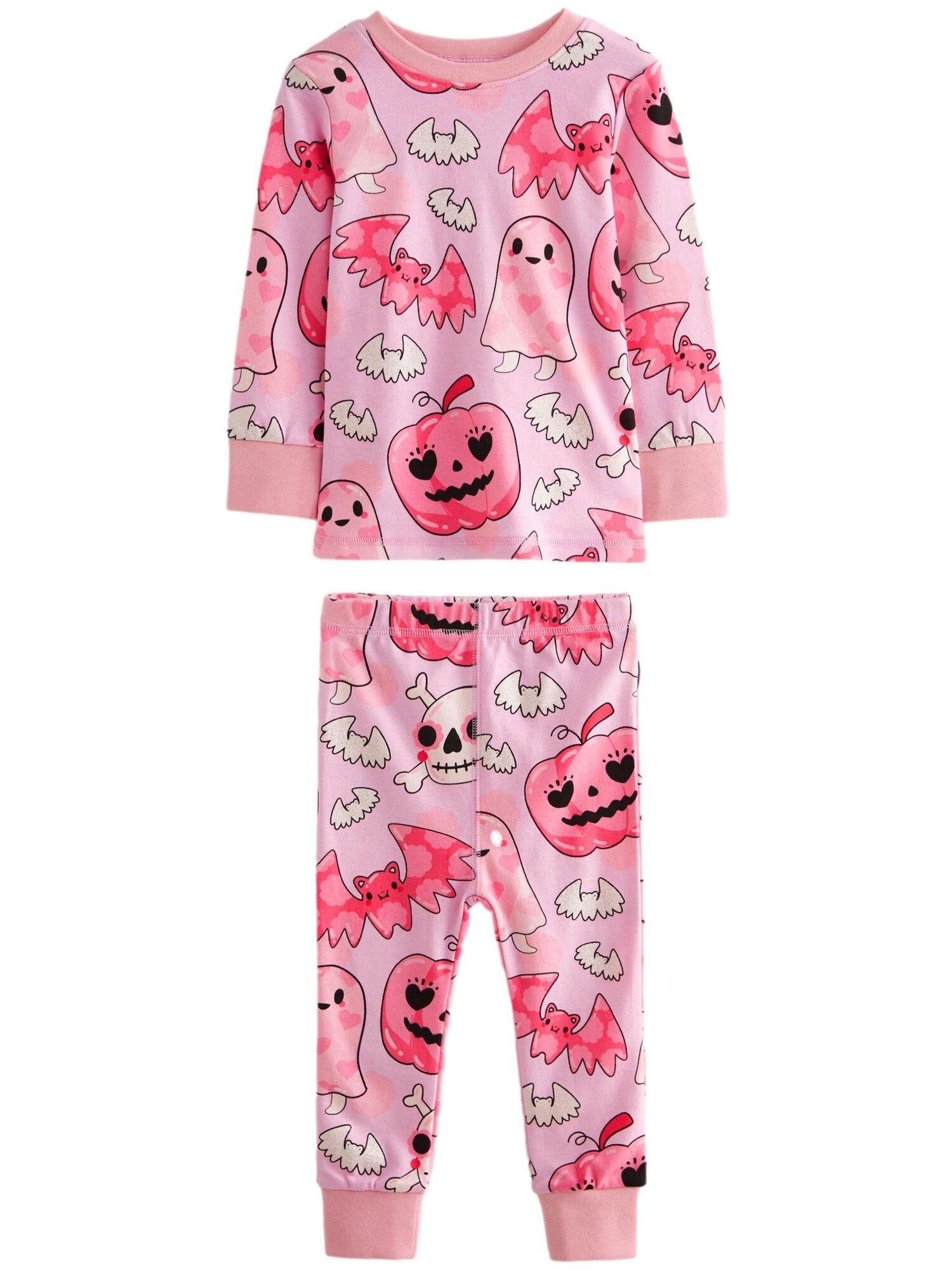 Next Pijamale  roz / roz / alb