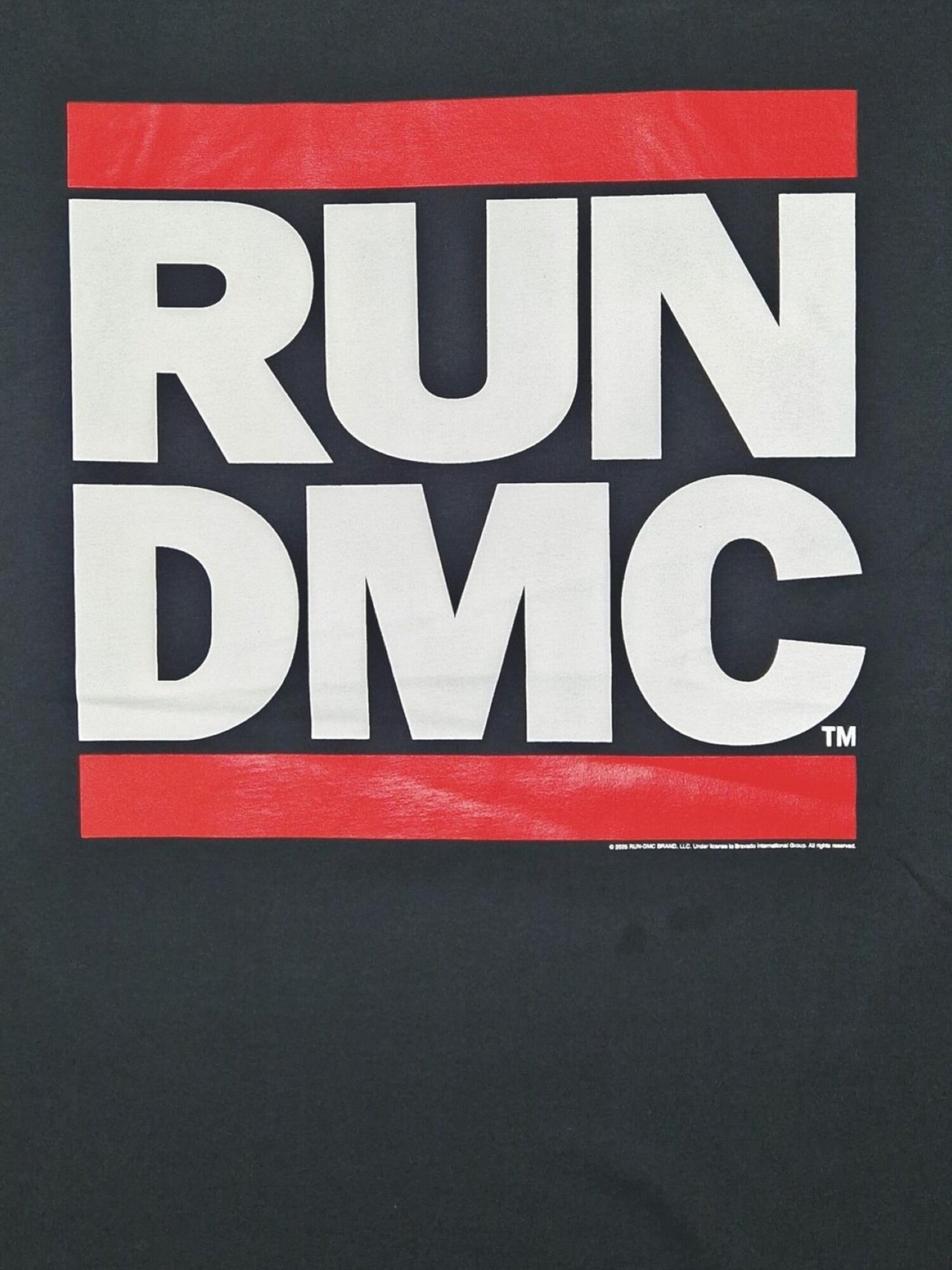 RUN DMC Camiseta 'RUN DMC Logo T-Shirt'  negro – imagen 4