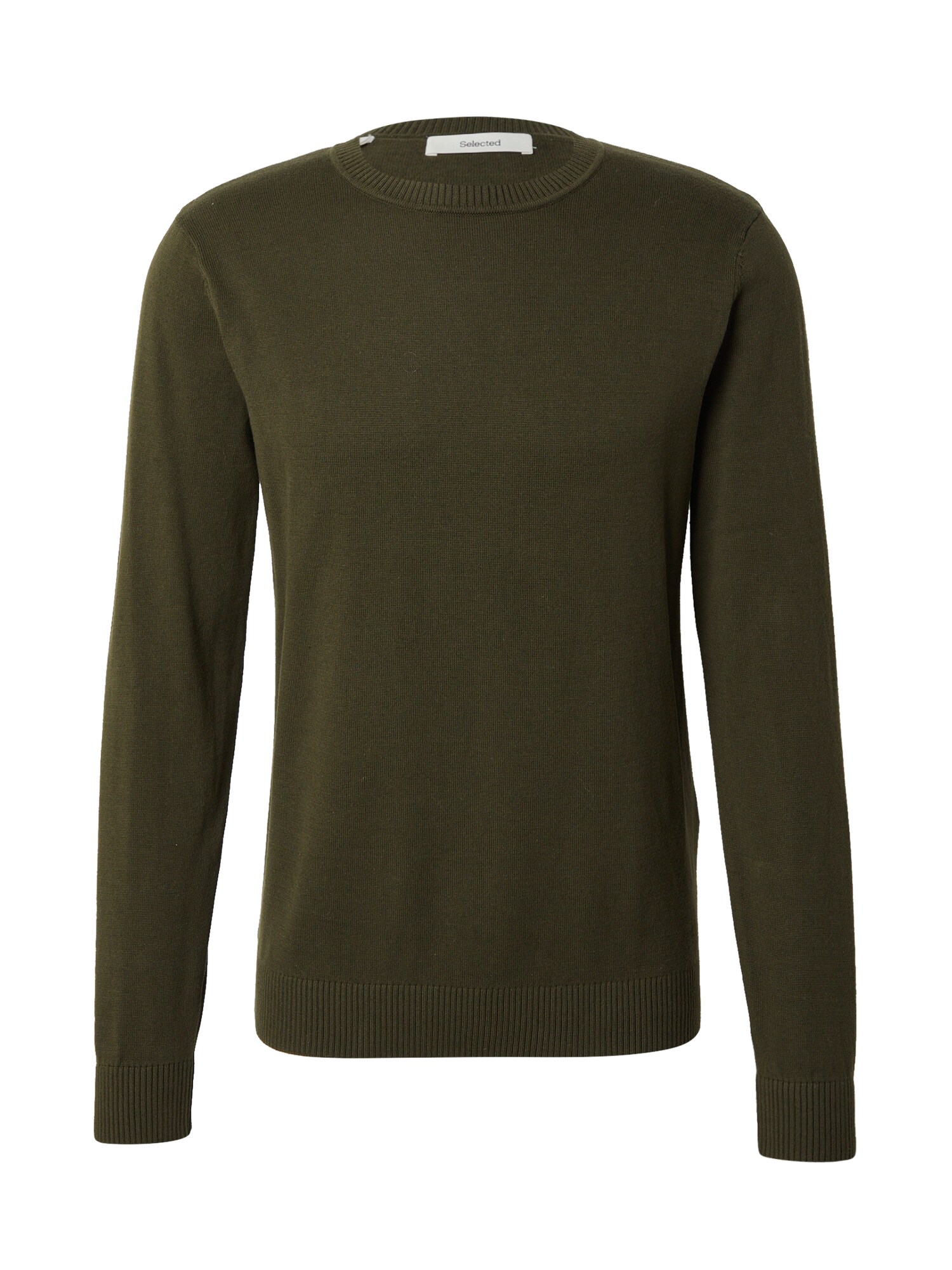 SELECTED Pulover SLHKRIS  oliv