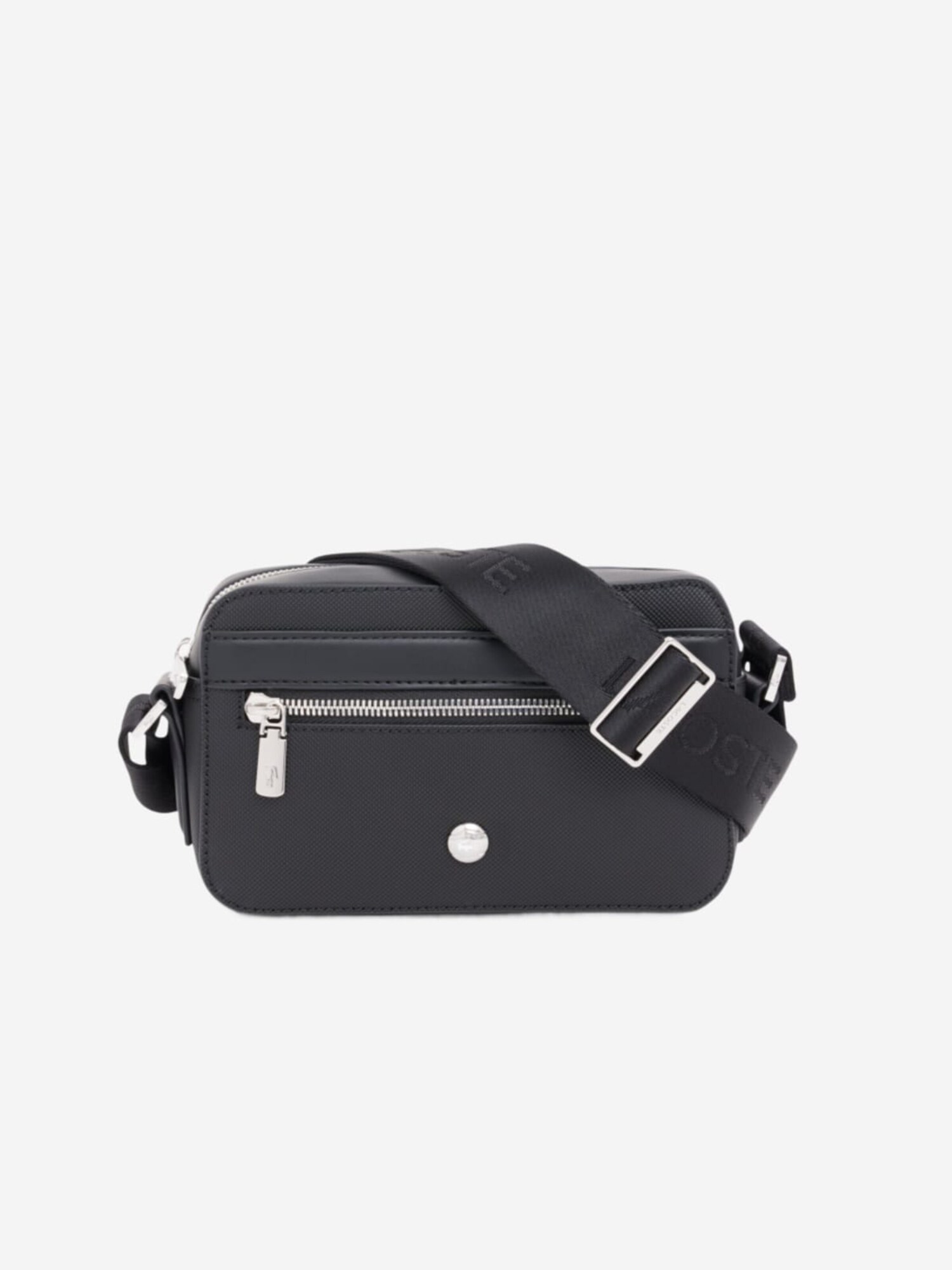 LACOSTE Bolso de hombro 'Lacoste Petit sac messenger Homme Langon Petit Piqué Noir' negro – imagen 5