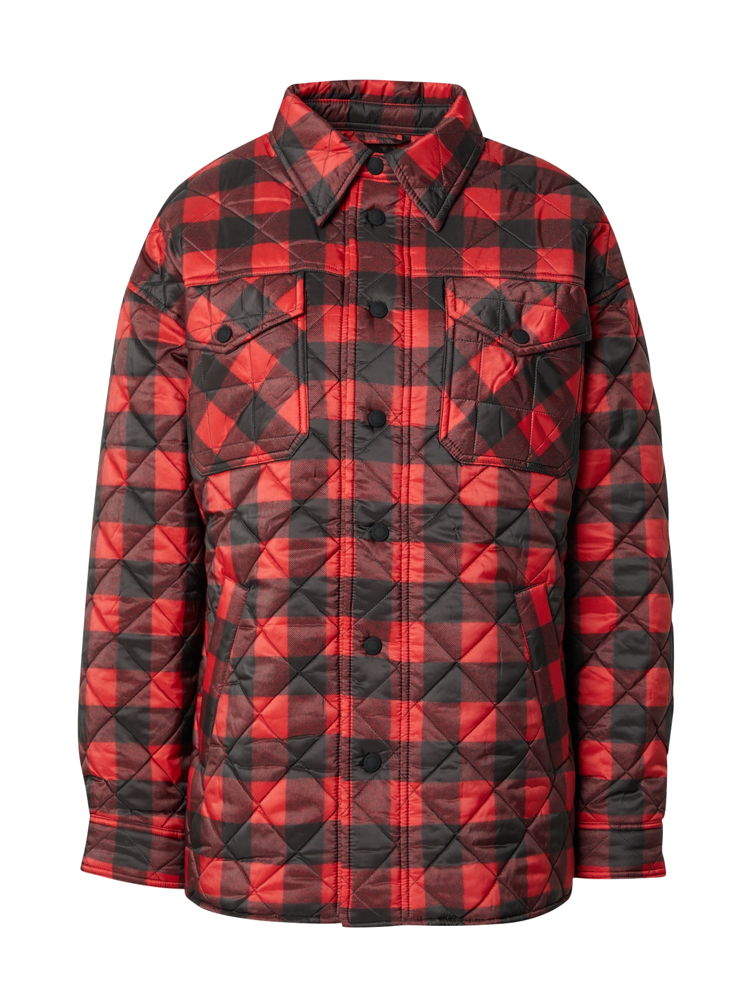 Polo Ralph Lauren Prijelazna jakna  crvena / crna