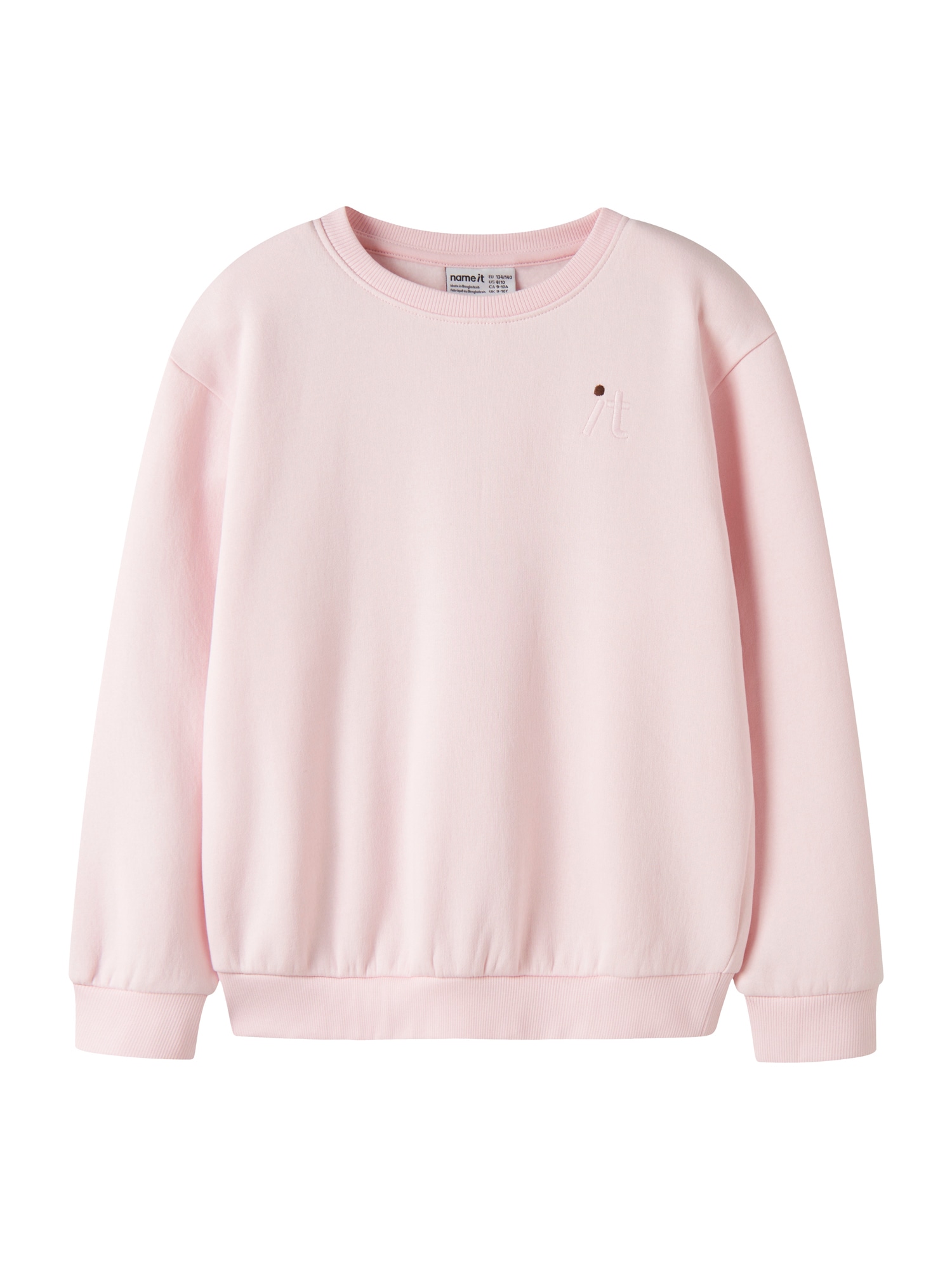 NAME IT Bluză de molton NKFOLUNNA roz pastel