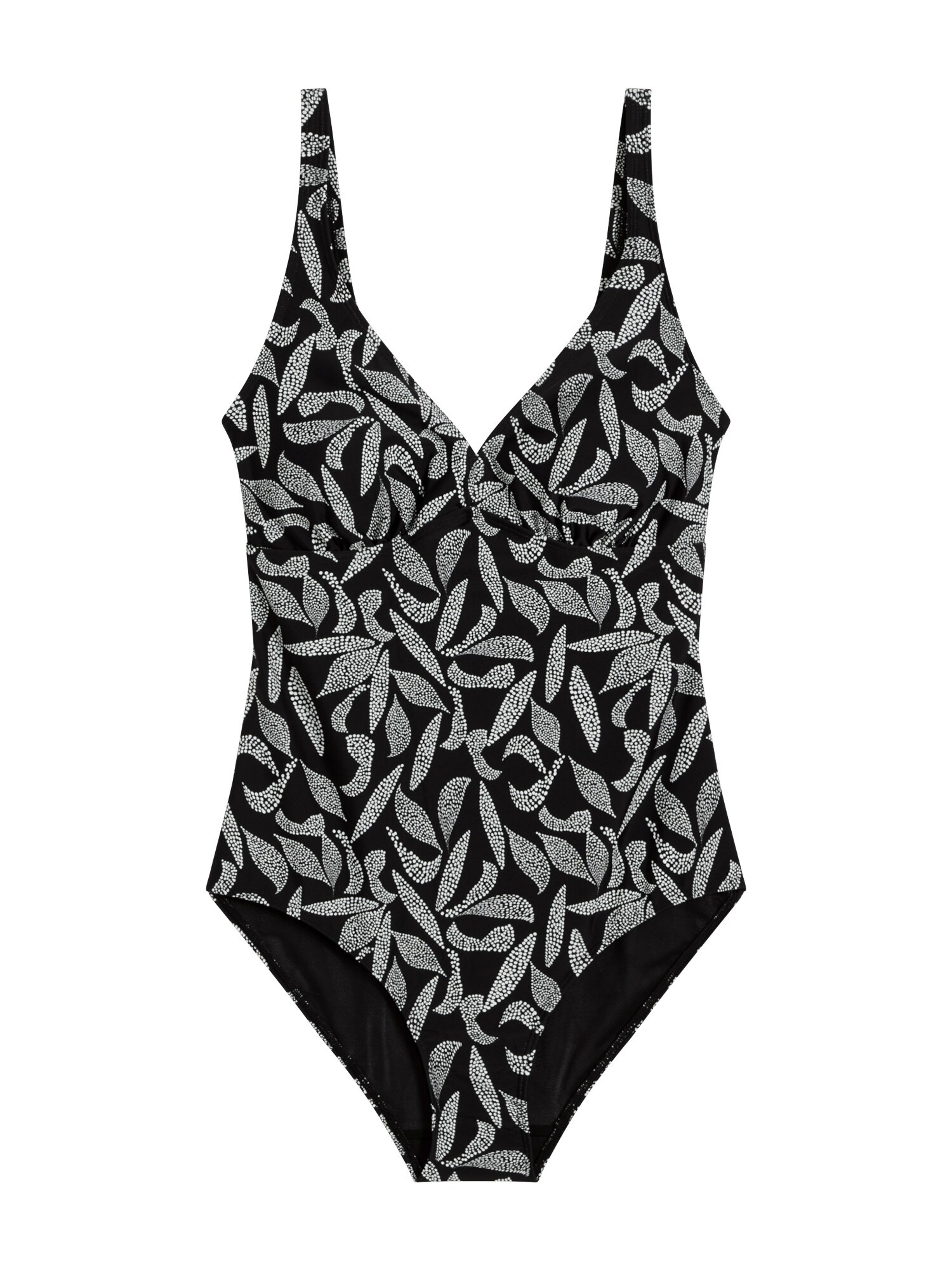 bonprix Costum de baie întreg negru